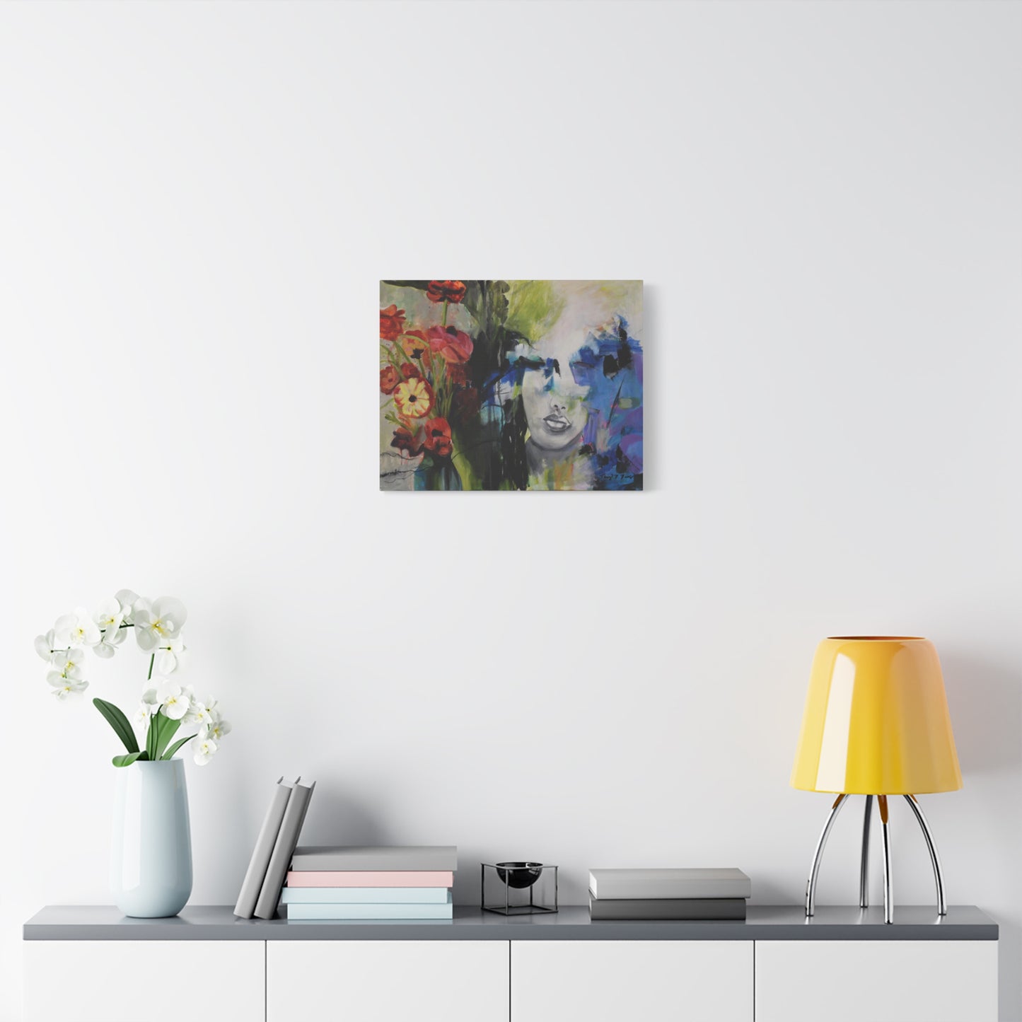 The Colors of Life Print, Home Decor, Floral Painting, Abstract Art for Living Room, Unique Gift Idea, Modern Art