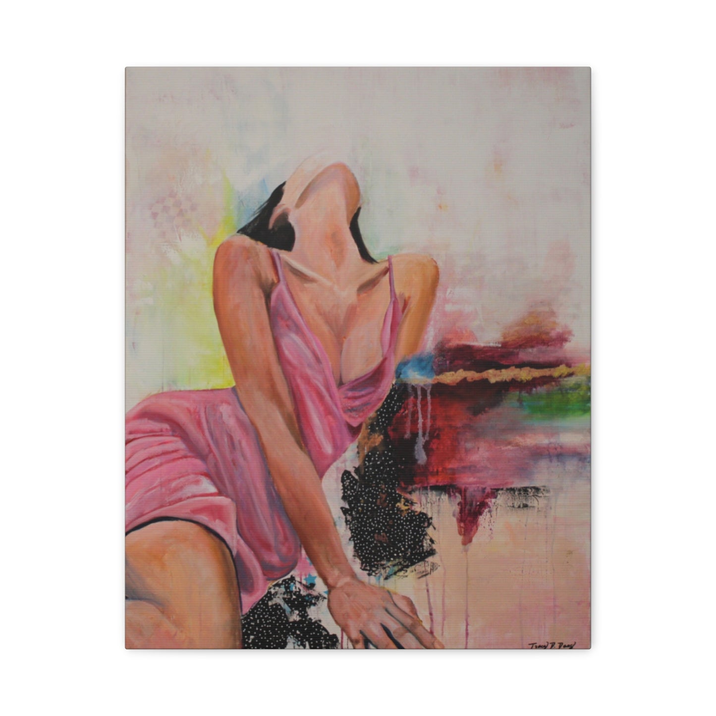 Direction of Creation Print, Elegant Female Portrait, Home Decor, Gift for Art Lovers, Modern Aesthetic, Unique Art Piece