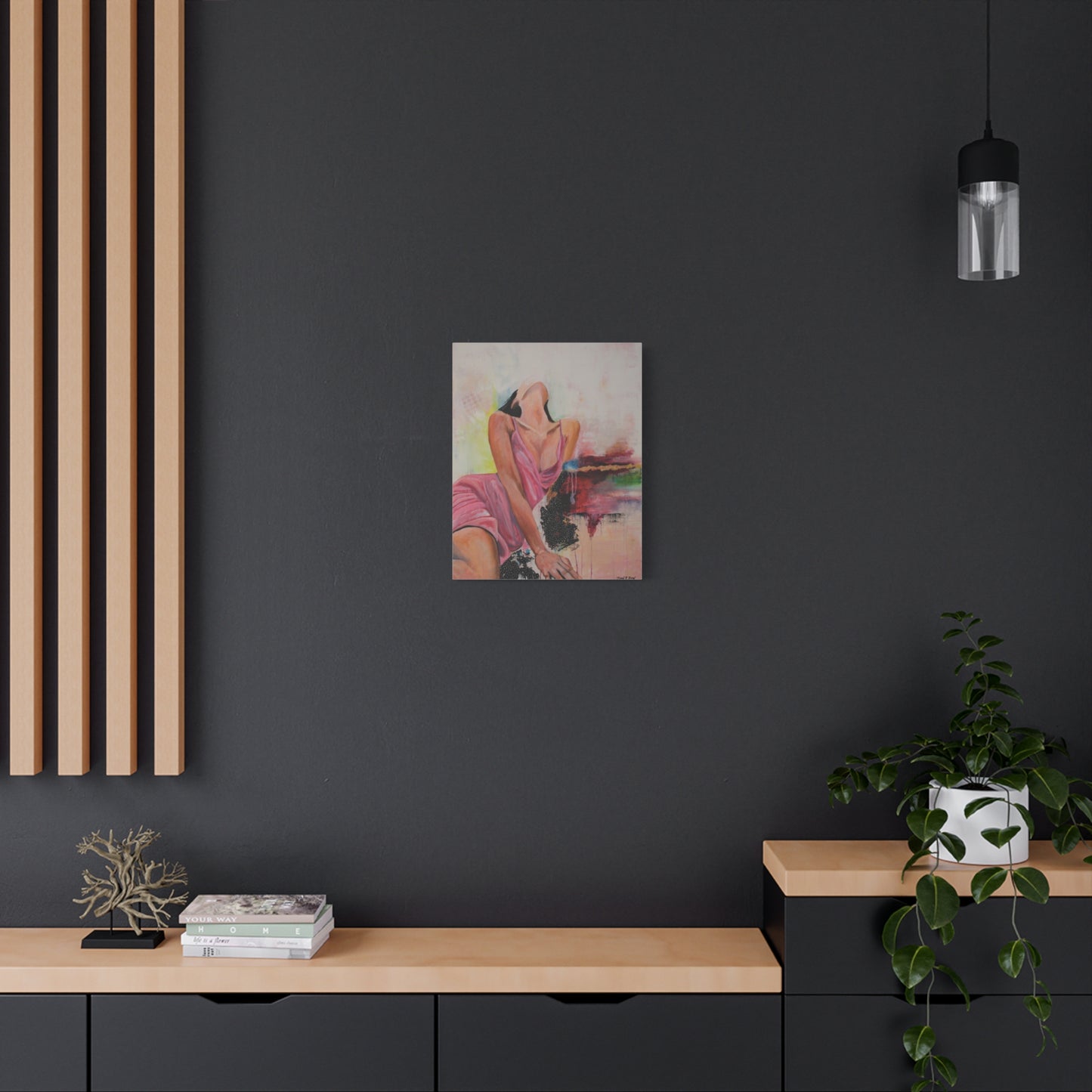 Direction of Creation Print, Elegant Female Portrait, Home Decor, Gift for Art Lovers, Modern Aesthetic, Unique Art Piece