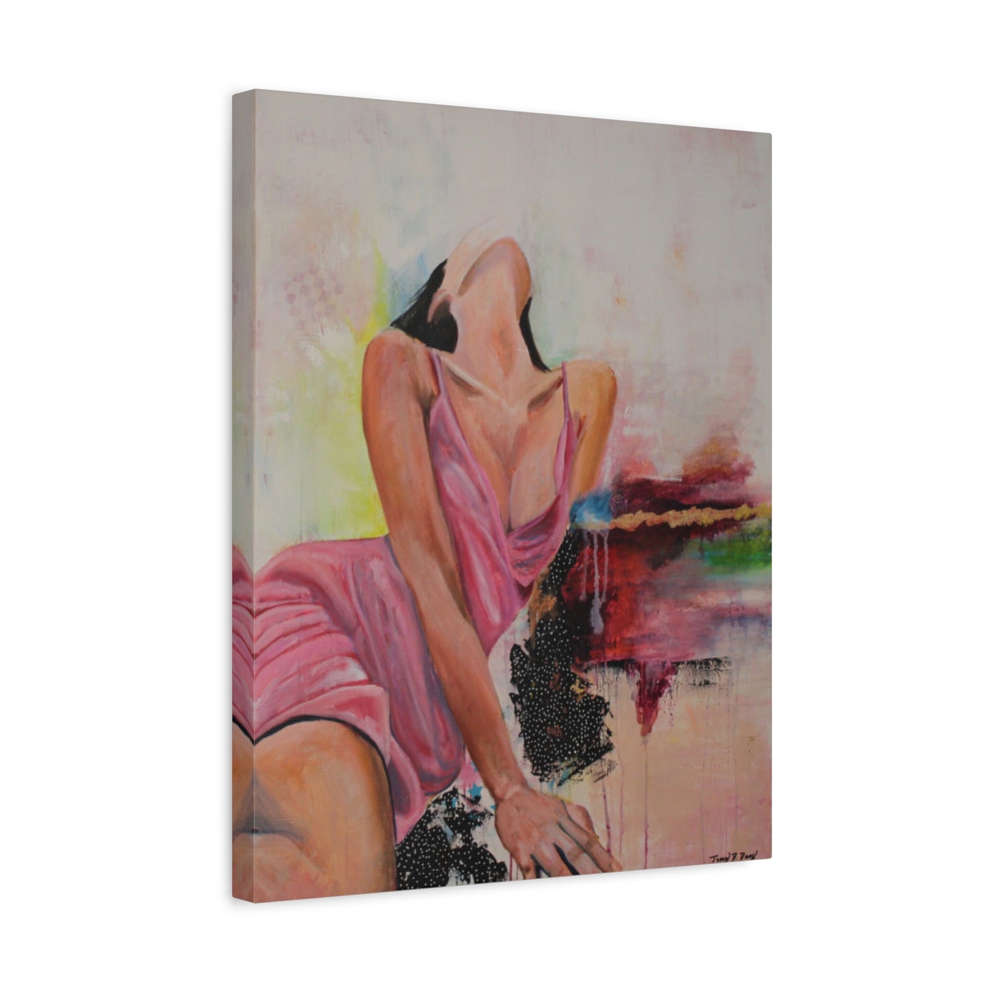 Direction of Creation Print, Elegant Female Portrait, Home Decor, Gift for Art Lovers, Modern Aesthetic, Unique Art Piece