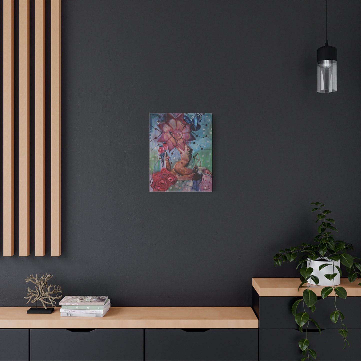 The Dance of Body and Soul Print, Colorful Wall Art Decor, Home Aesthetic, Gift for Art Lovers, Modern Gallery Style