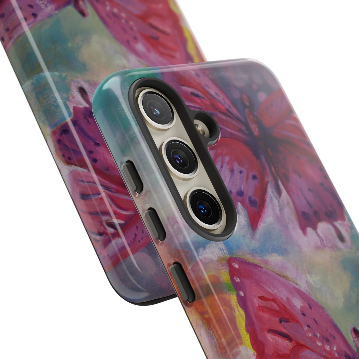 Pink Butterfly Case