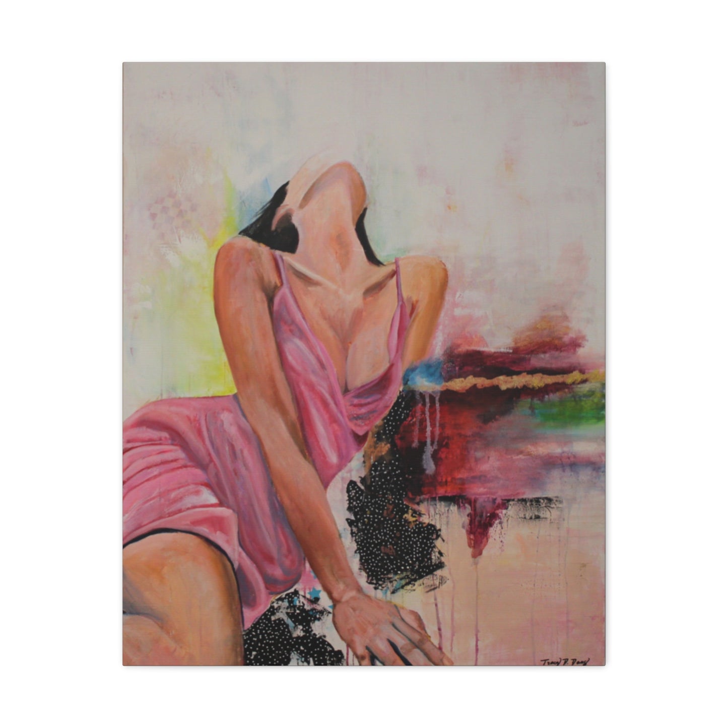 Direction of Creation Print, Elegant Female Portrait, Home Decor, Gift for Art Lovers, Modern Aesthetic, Unique Art Piece