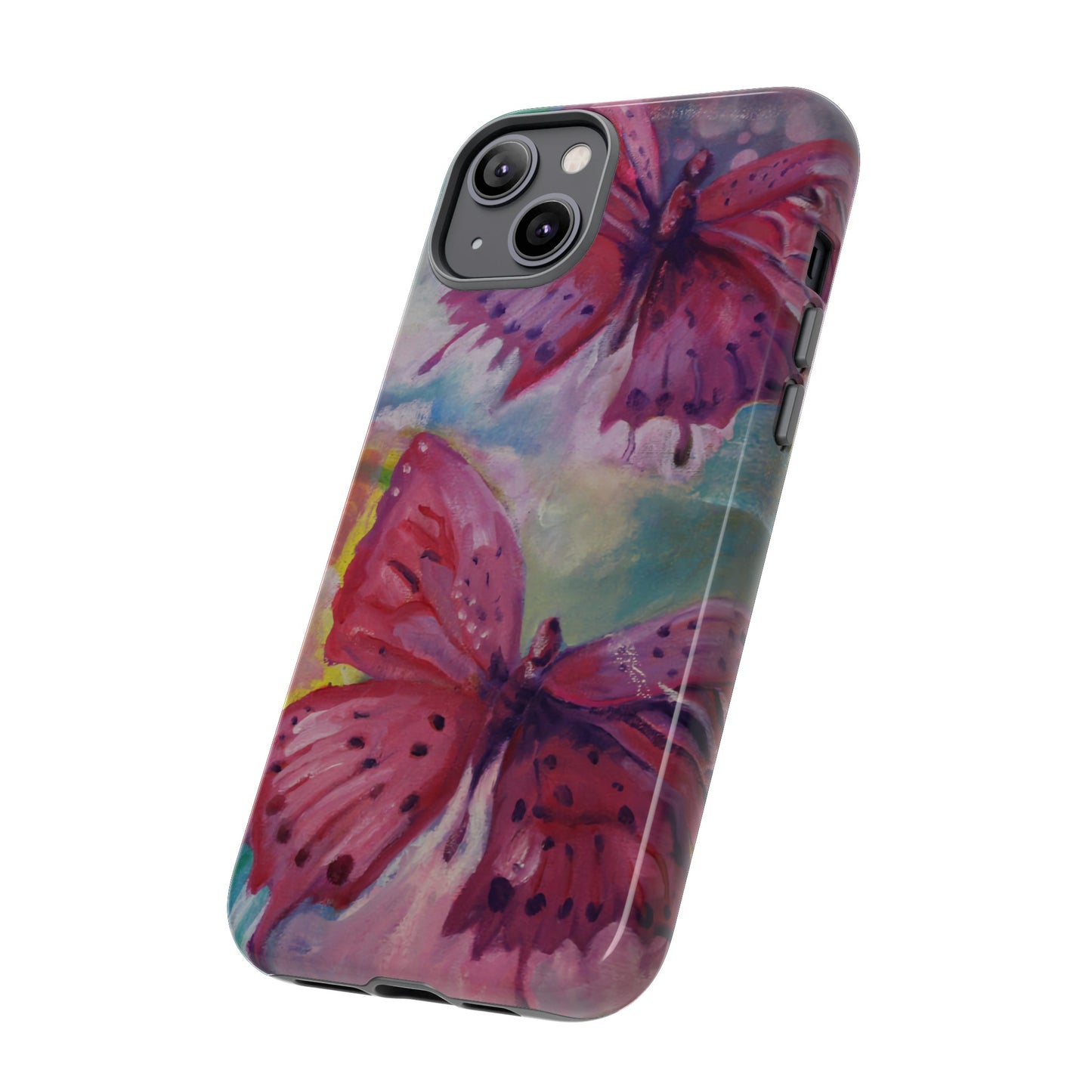 Pink Butterfly Case
