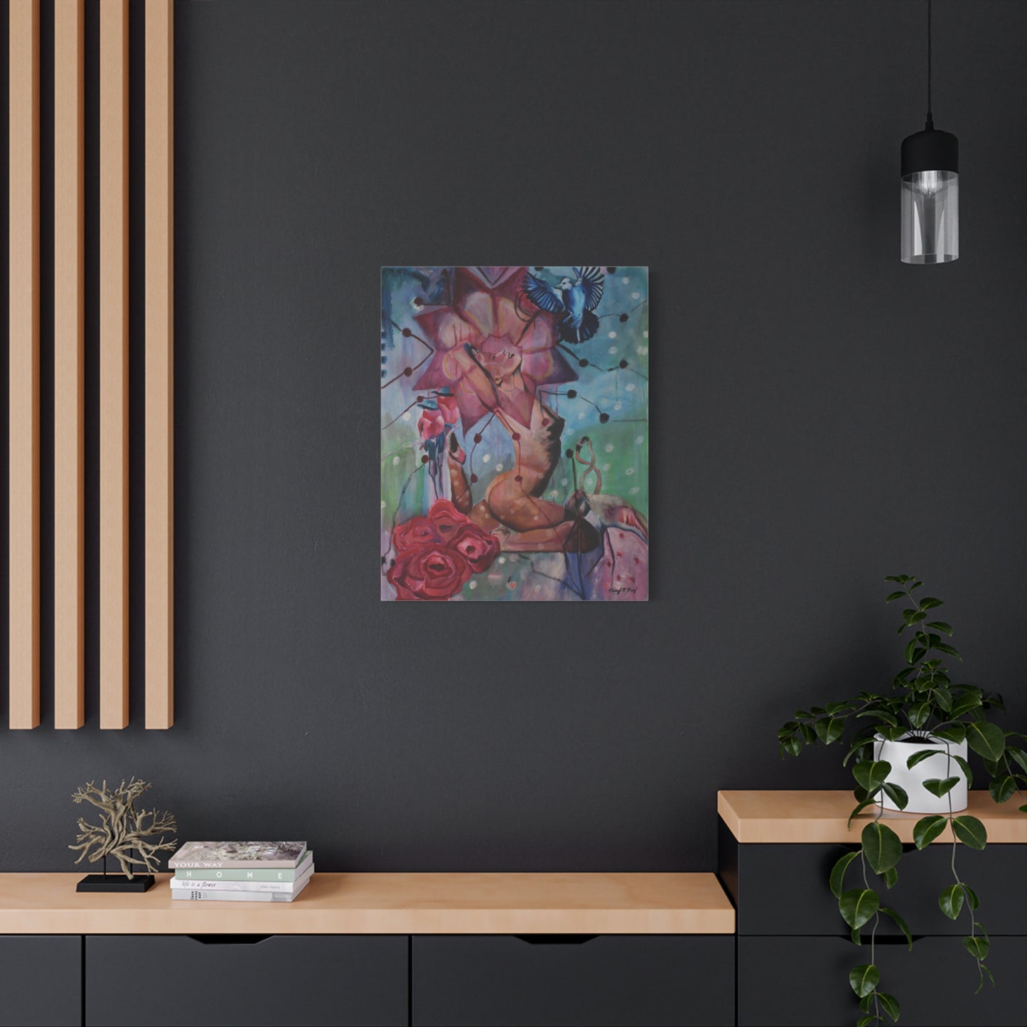 The Dance of Body and Soul Print, Colorful Wall Art Decor, Home Aesthetic, Gift for Art Lovers, Modern Gallery Style