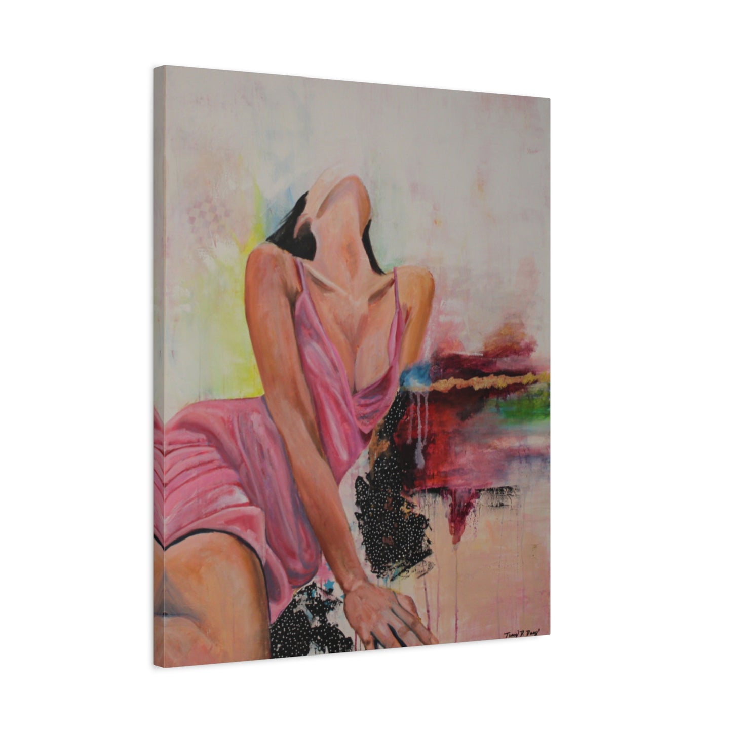 Direction of Creation Print, Elegant Female Portrait, Home Decor, Gift for Art Lovers, Modern Aesthetic, Unique Art Piece