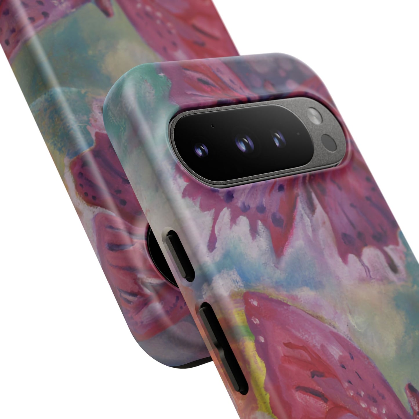 Pink Butterfly Case - Tough Cases, Cute Phone Cover, Nature Lover Gift, Vibrant