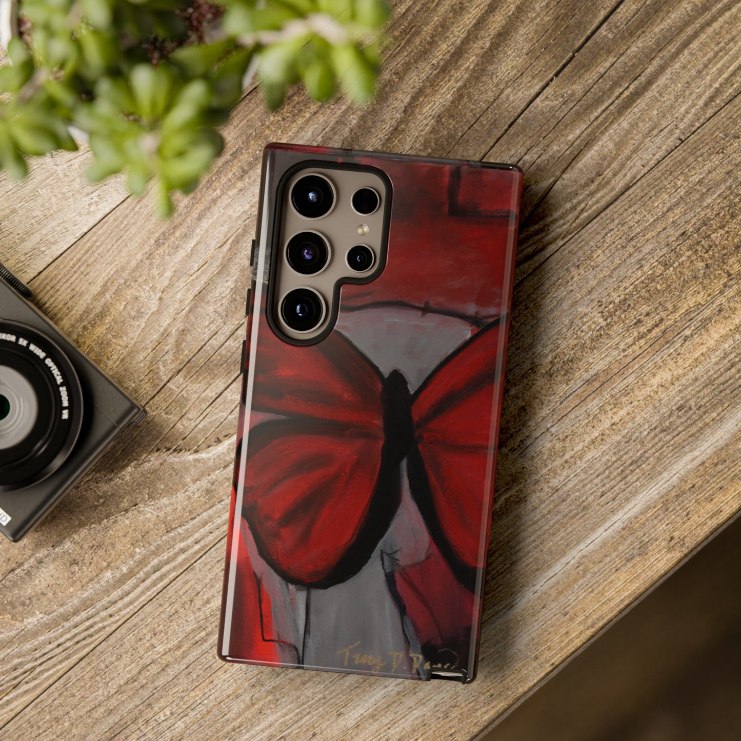 Red Butterfly Phone Case