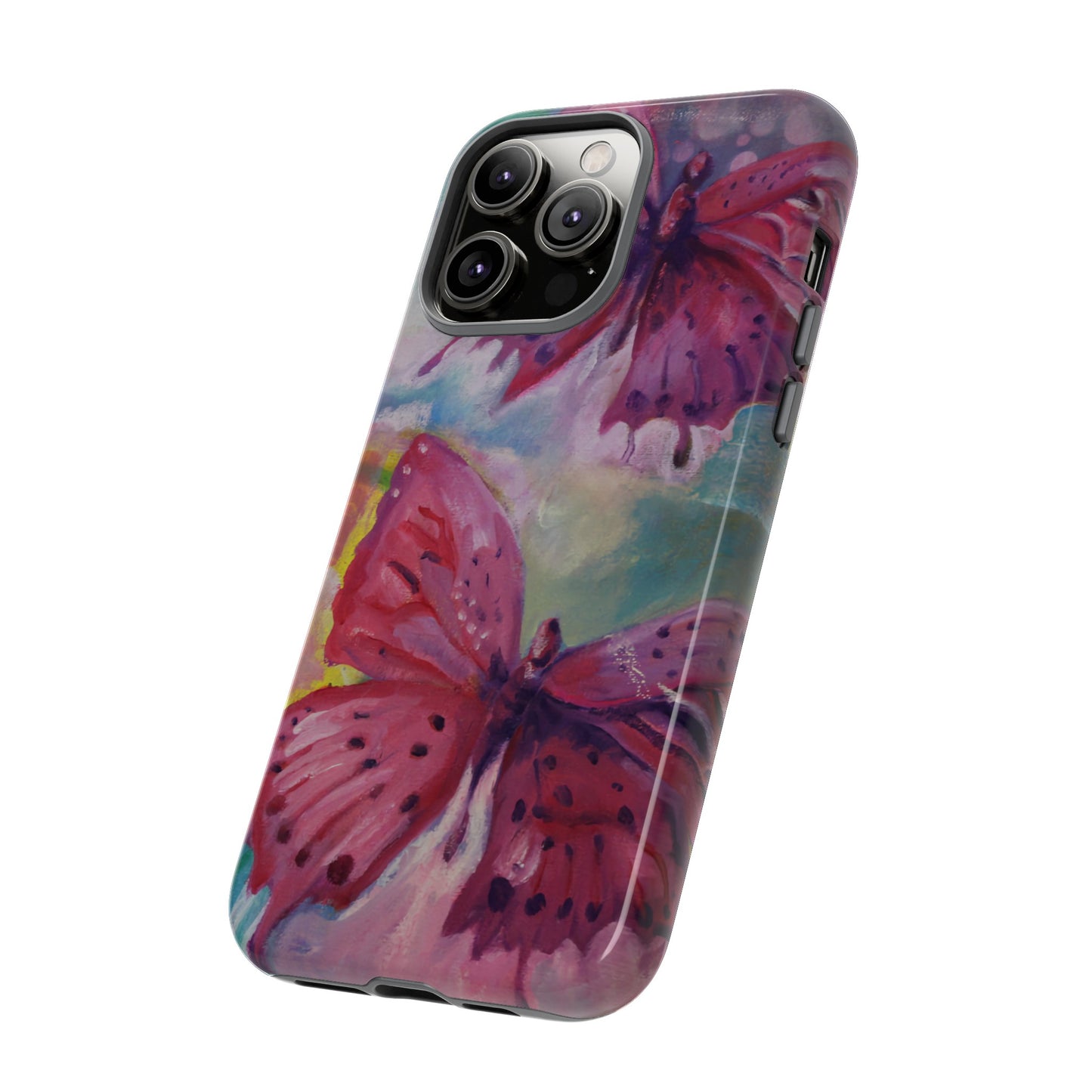 Pink Butterfly Case