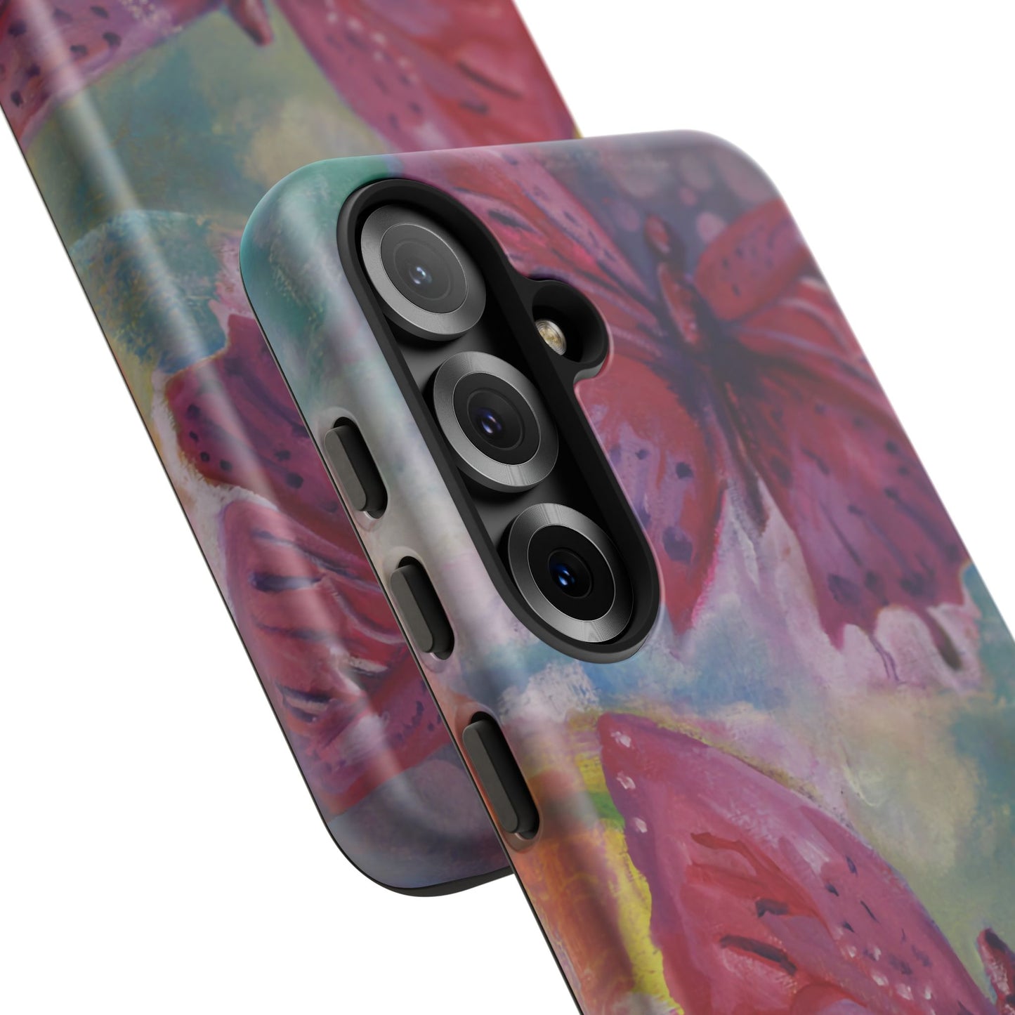 Pink Butterfly Case - Tough Cases, Cute Phone Cover, Nature Lover Gift, Vibrant