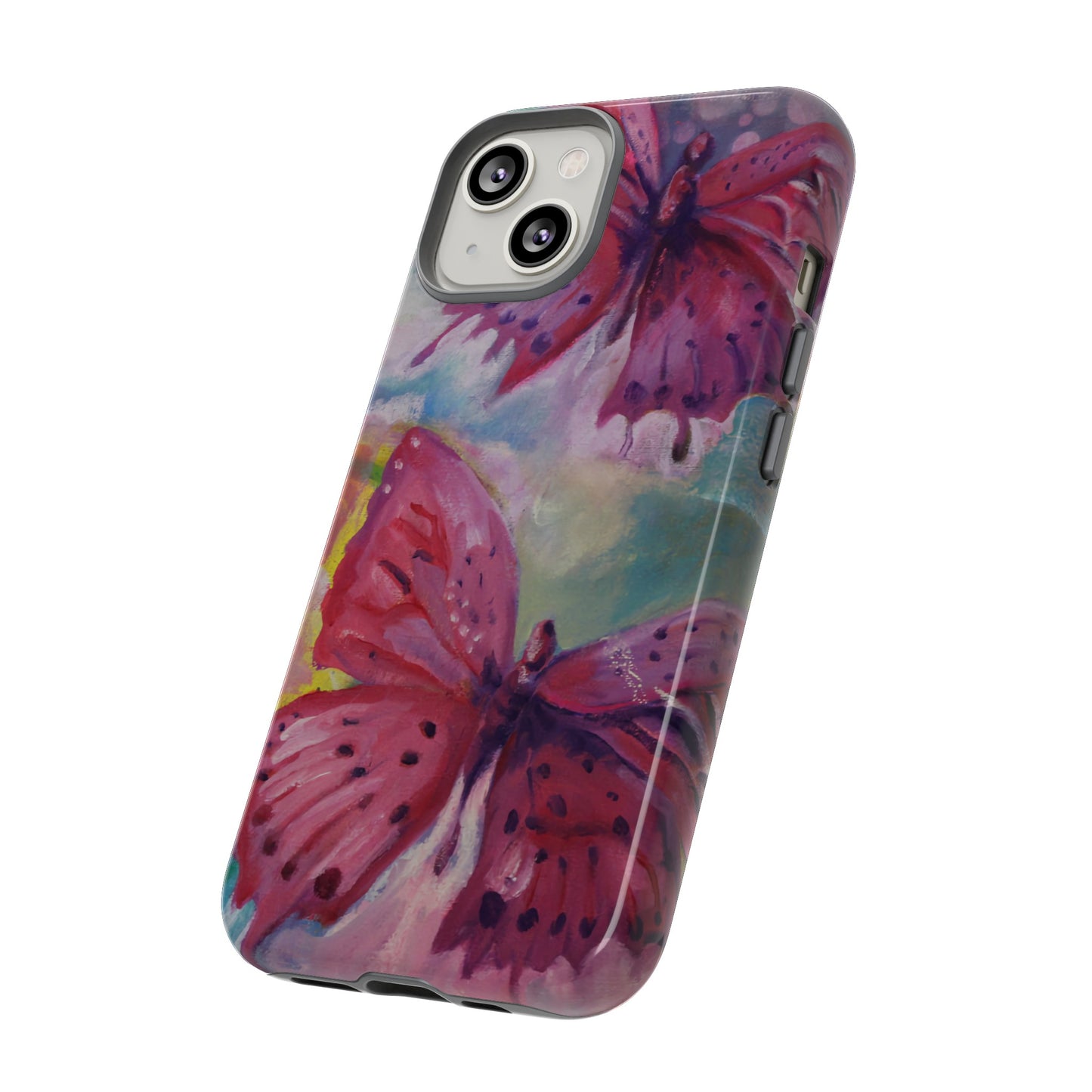 Pink Butterfly Case