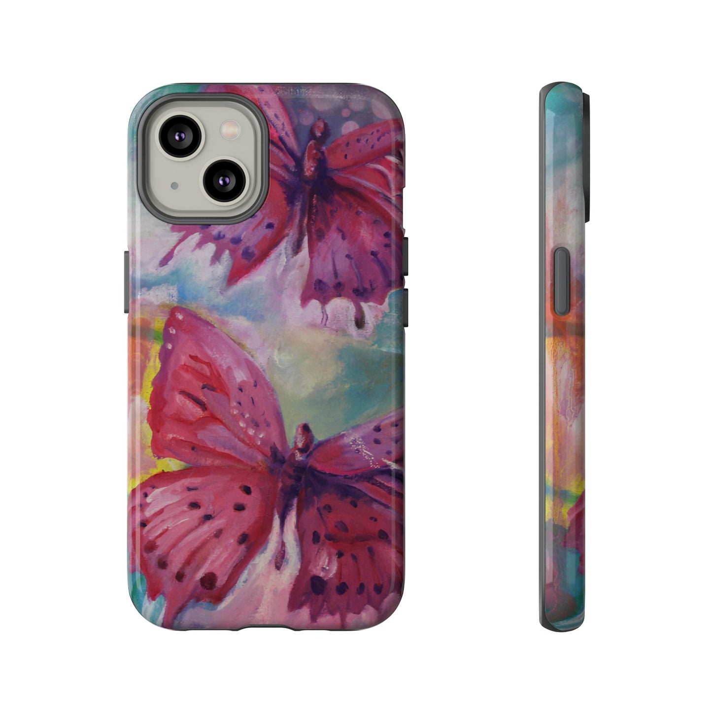 Pink Butterfly Case