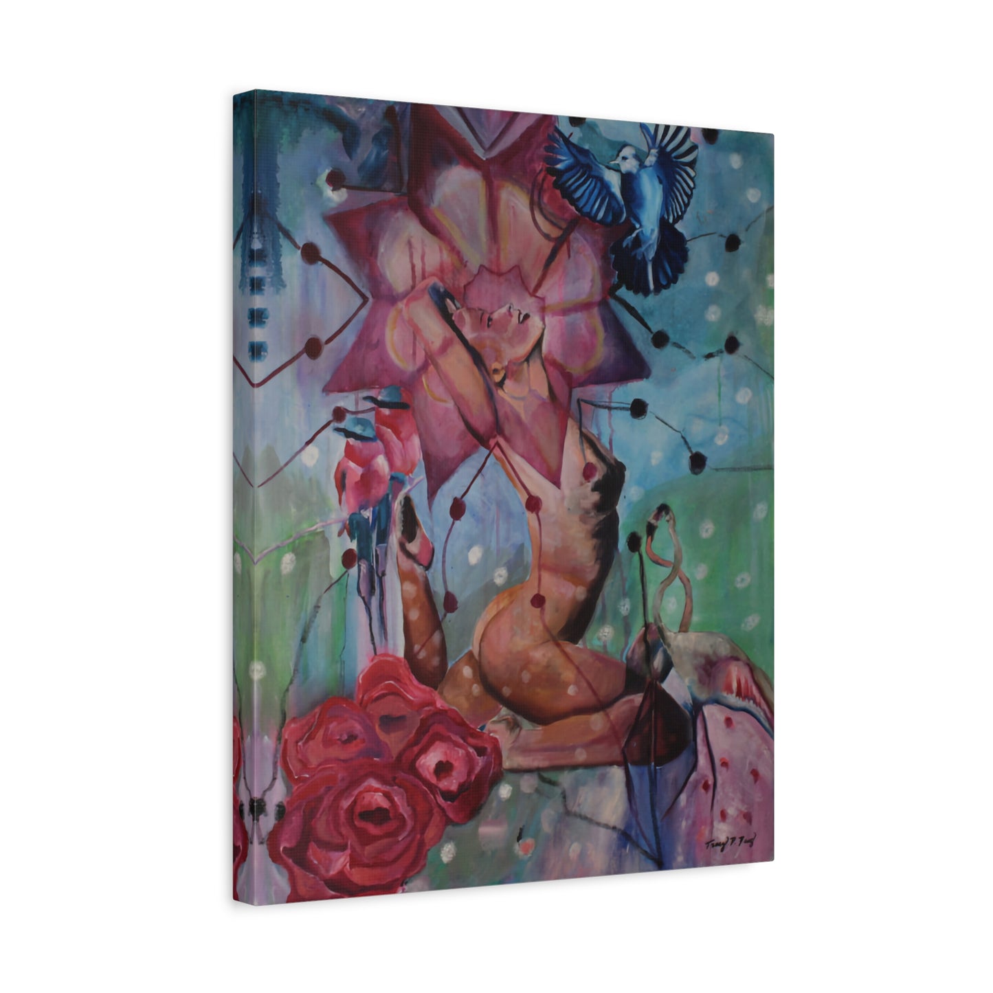The Dance of Body and Soul Print, Colorful Wall Art Decor, Home Aesthetic, Gift for Art Lovers, Modern Gallery Style