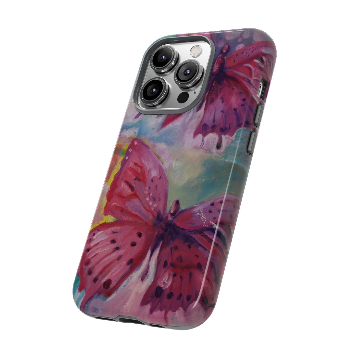 Pink Butterfly Case