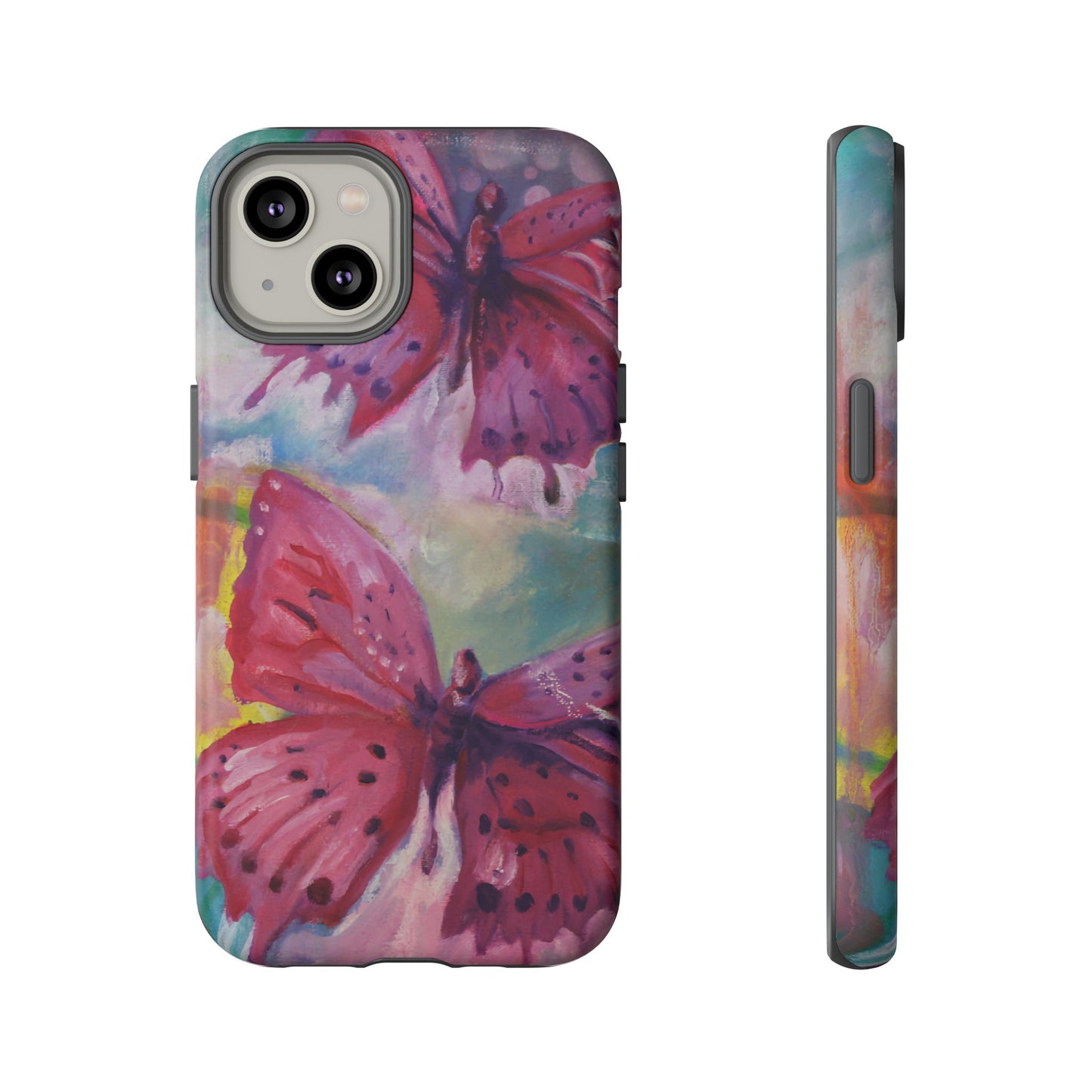 Pink Butterfly Case