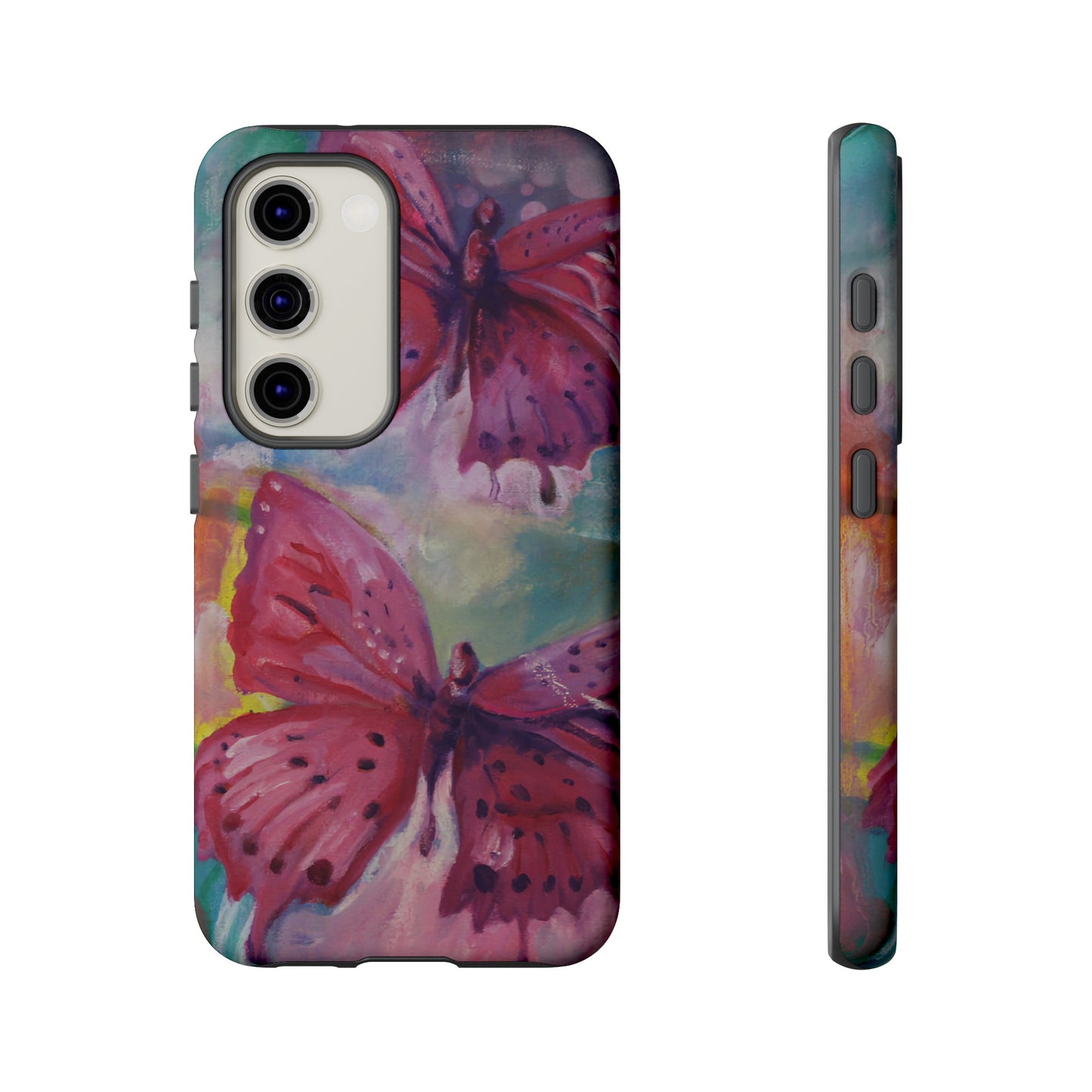 Pink Butterfly Case