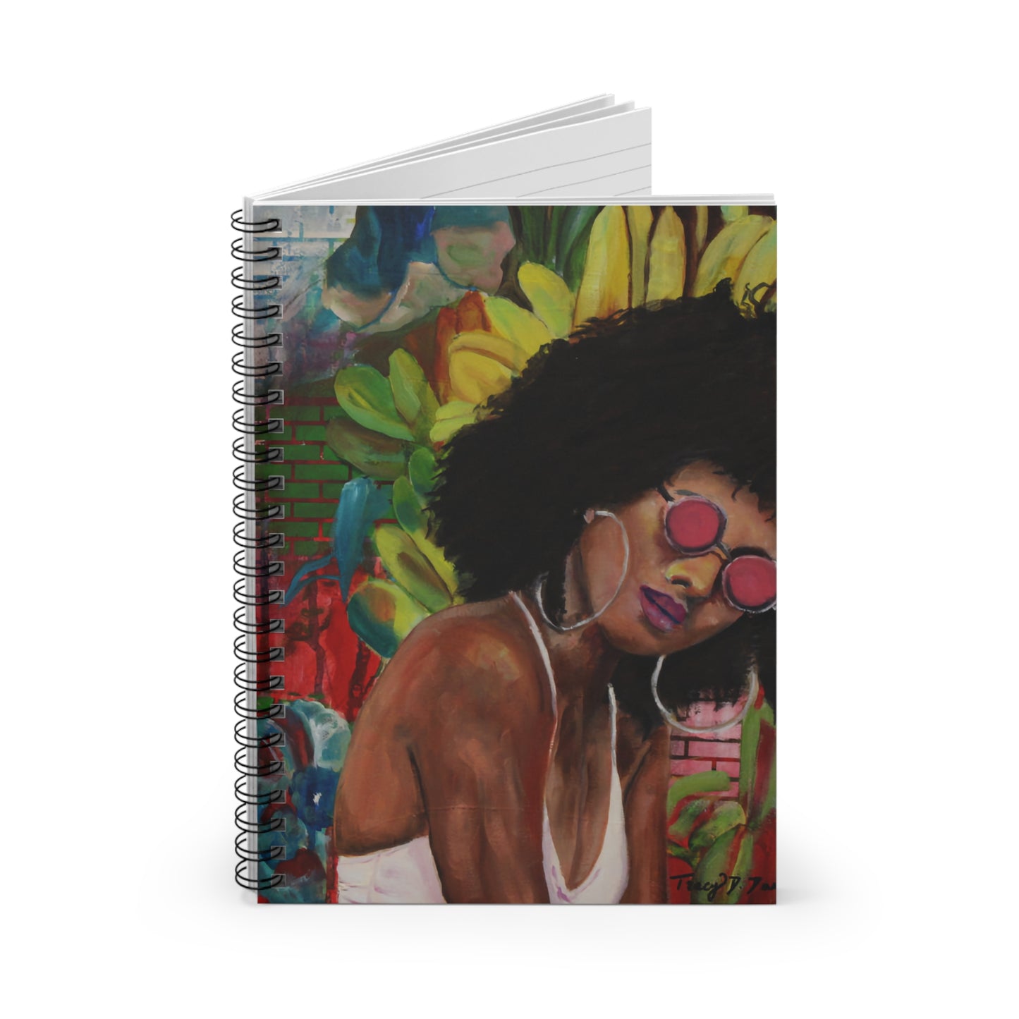 Boss Lady Brownstone Tale Spiral Notebook - Ruled Line