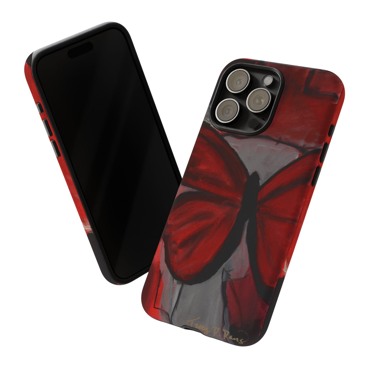 Red Butterfly Phone Case