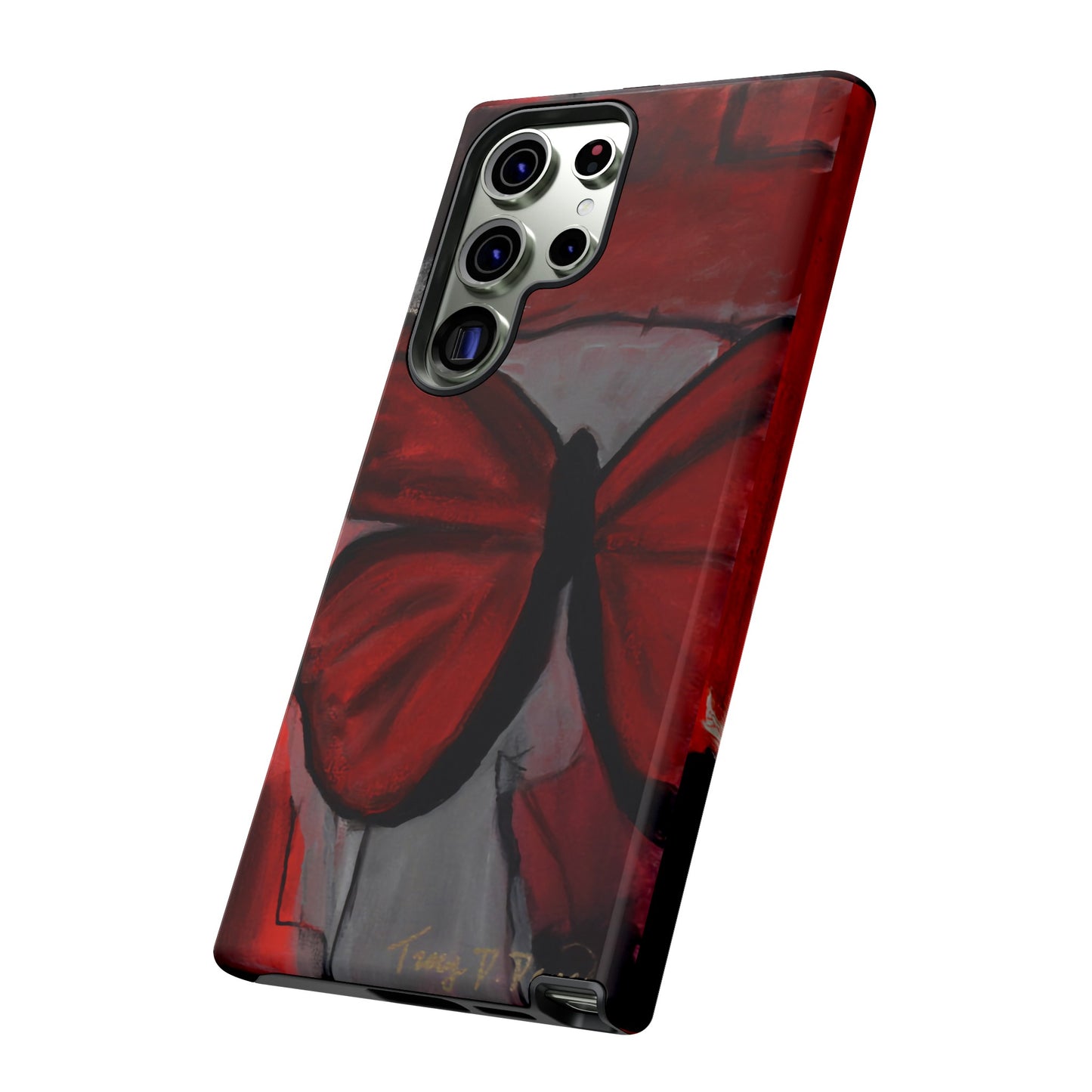 Red Butterfly Phone Case