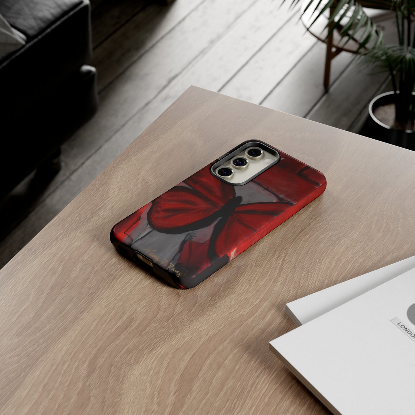 Red Butterfly Phone Case