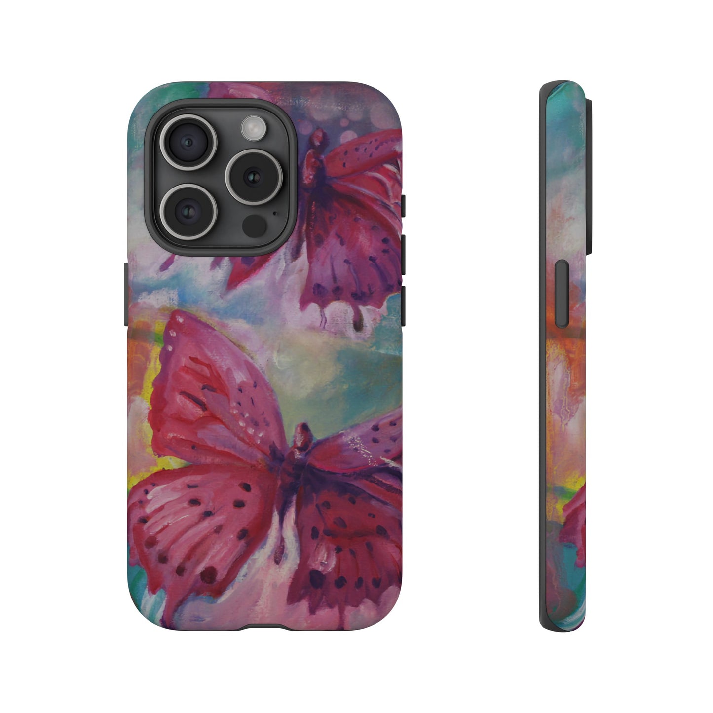 Pink Butterfly Case