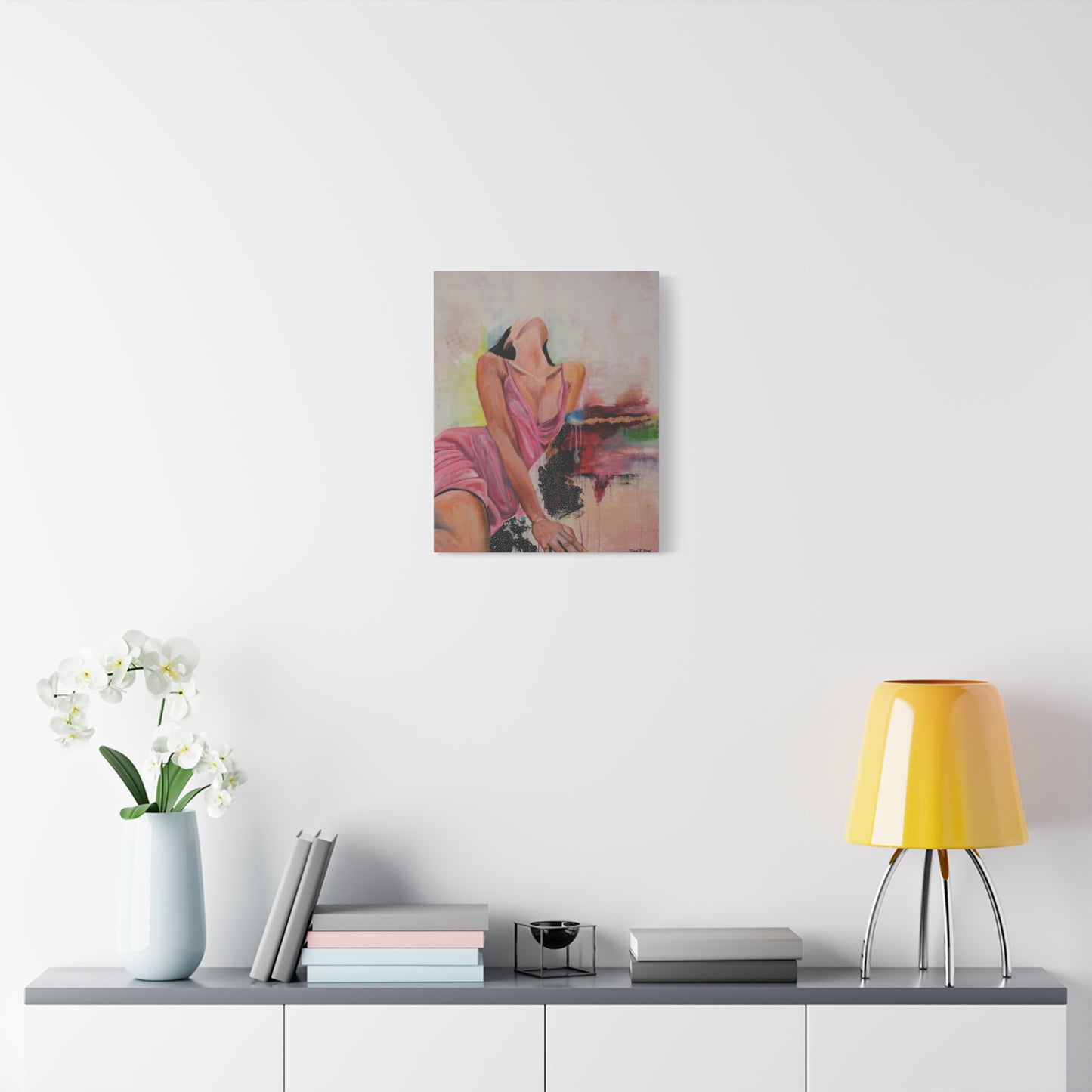 Direction of Creation Print, Elegant Female Portrait, Home Decor, Gift for Art Lovers, Modern Aesthetic, Unique Art Piece
