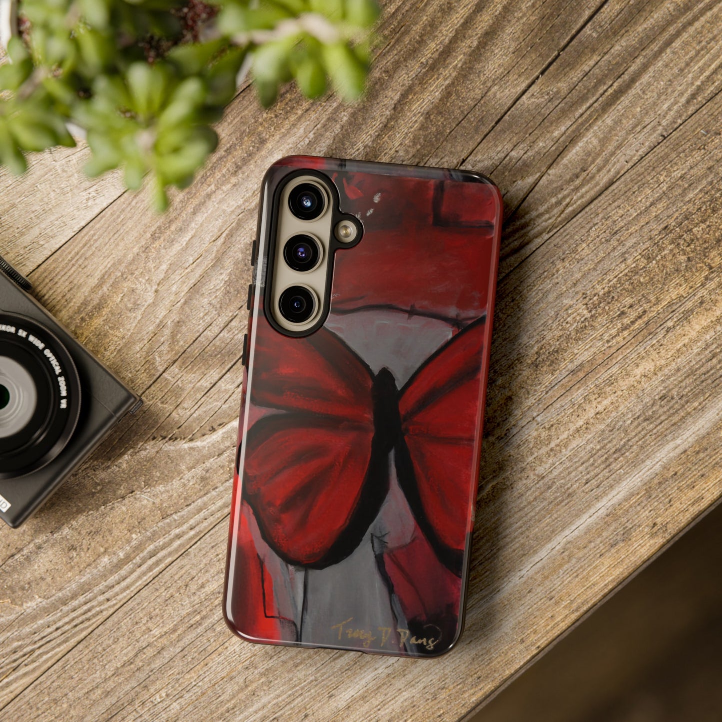 Red Butterfly Phone Case