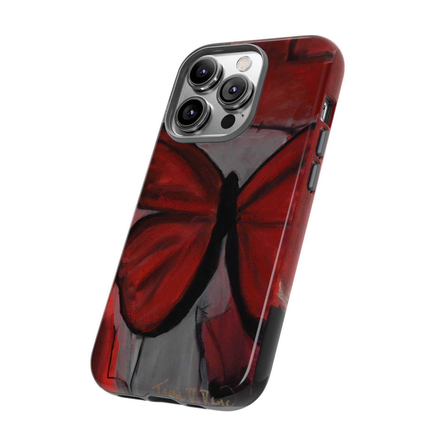 Red Butterfly Phone Case