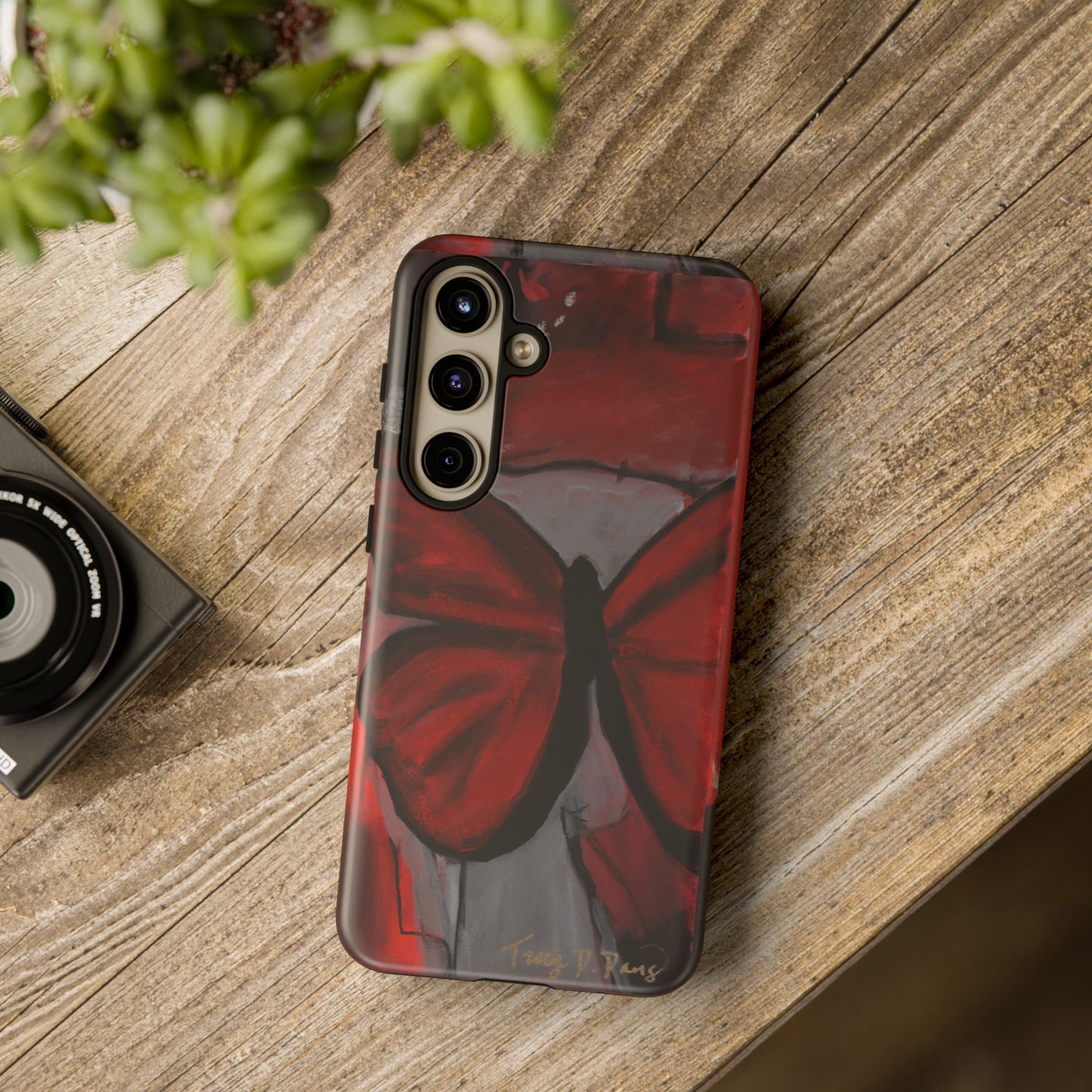 Red Butterfly Phone Case