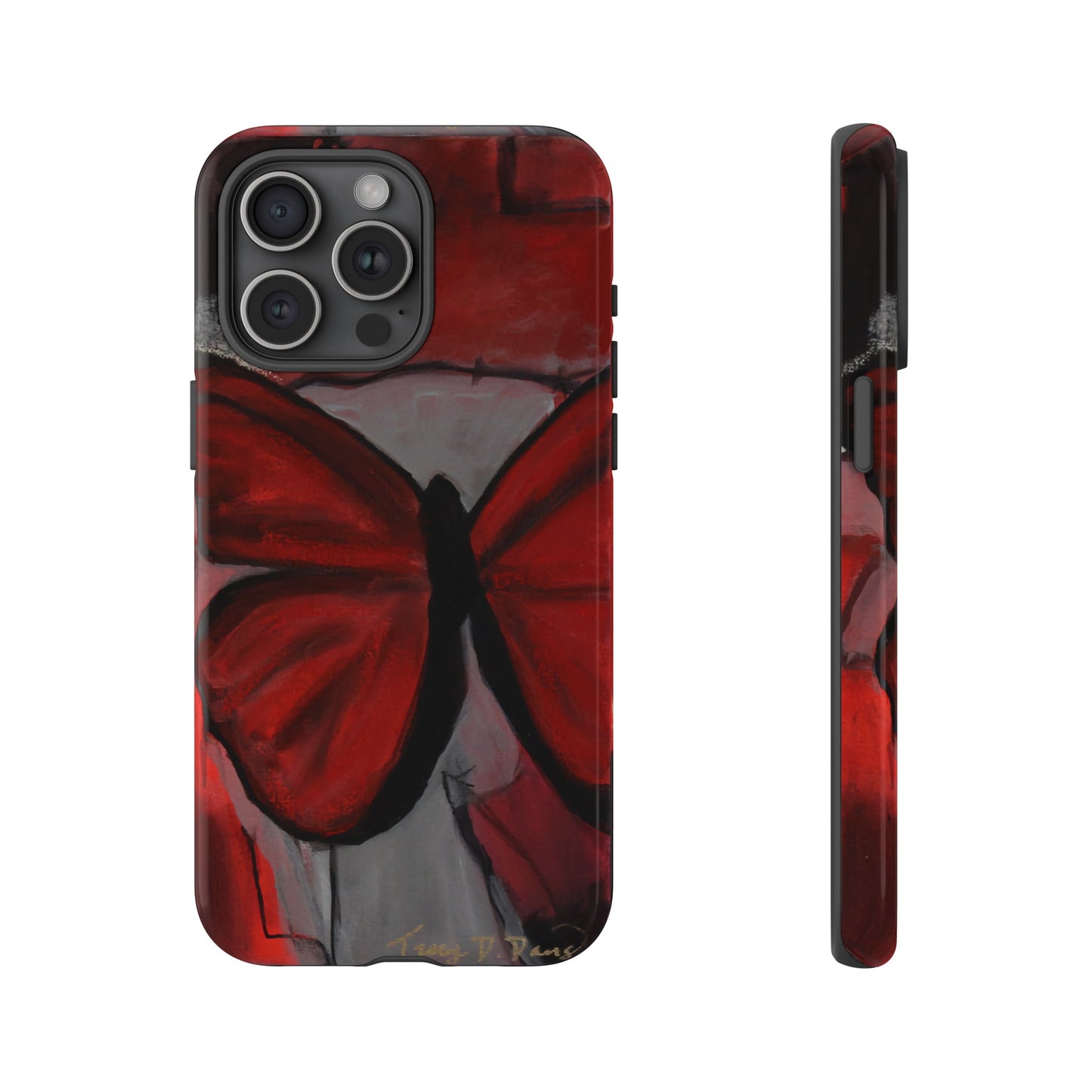 Red Butterfly Phone Case