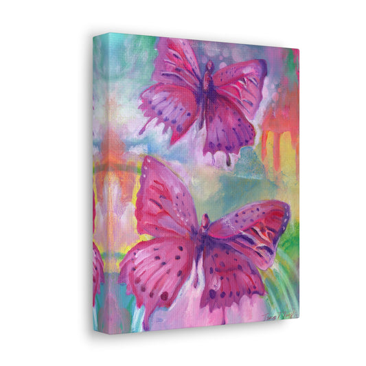 Pink Butterfly Print