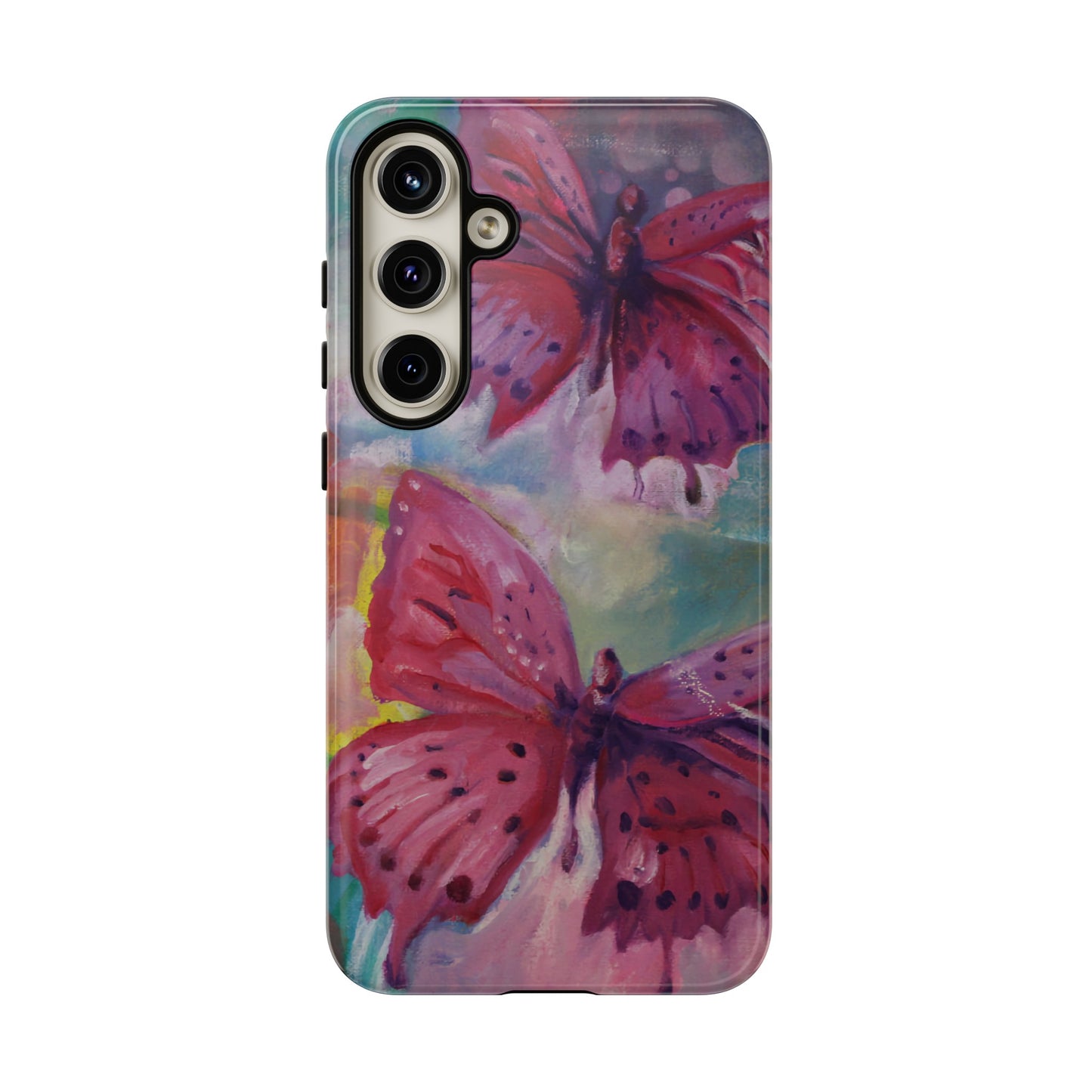 Pink Butterfly Case