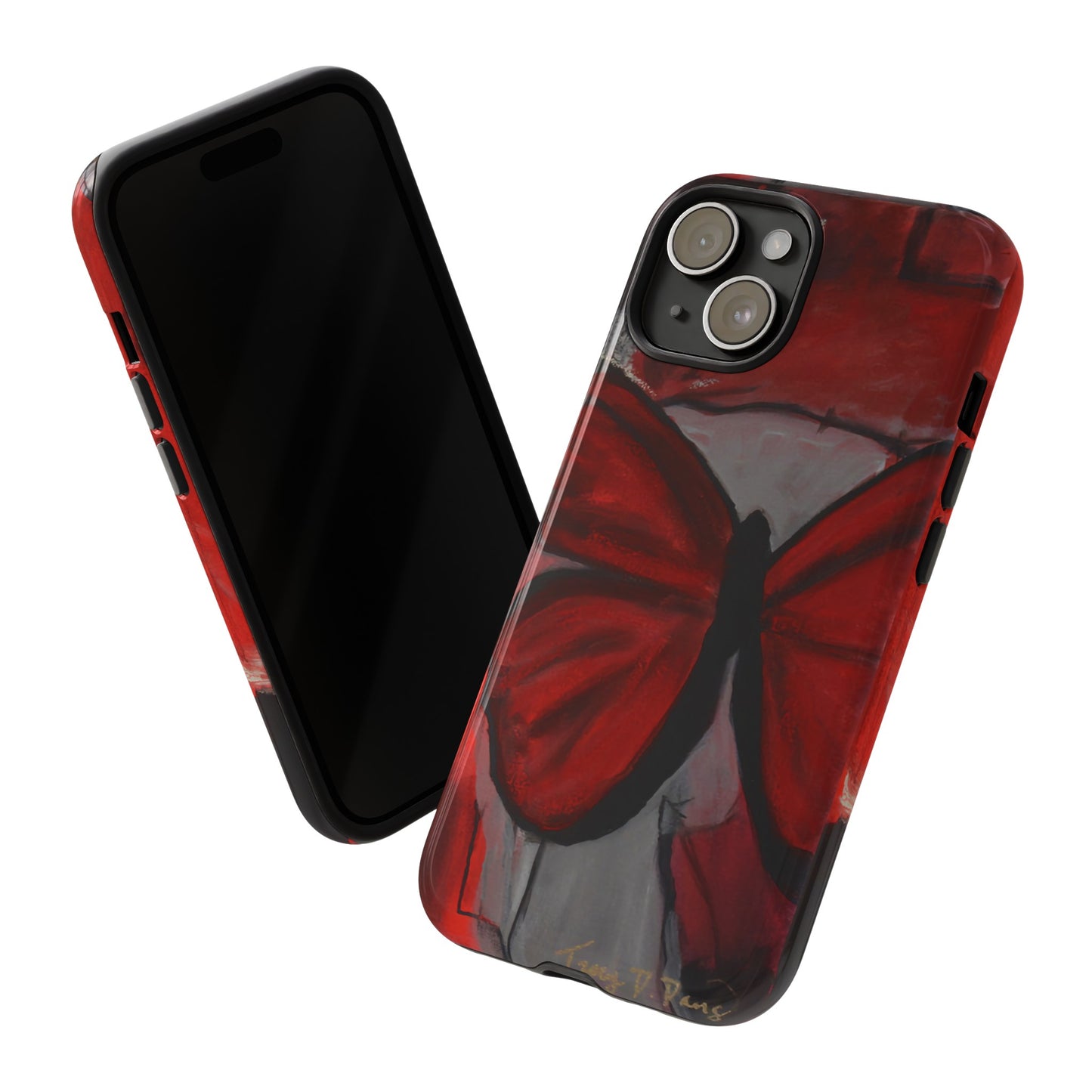 Red Butterfly Phone Case