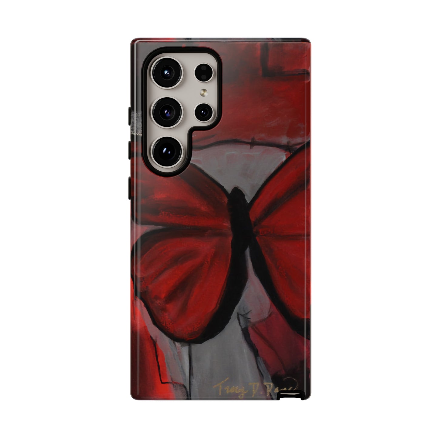 Red Butterfly Phone Case