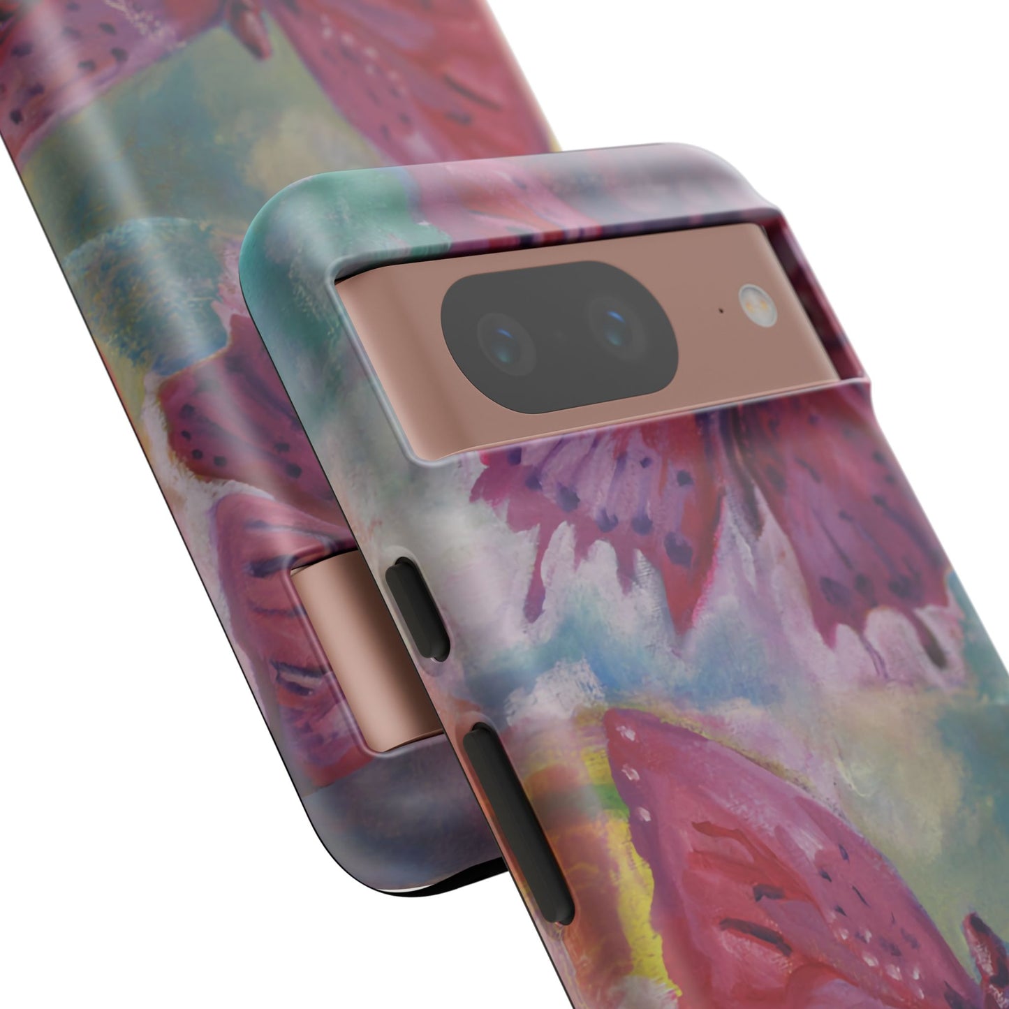 Pink Butterfly Case - Tough Cases, Cute Phone Cover, Nature Lover Gift, Vibrant