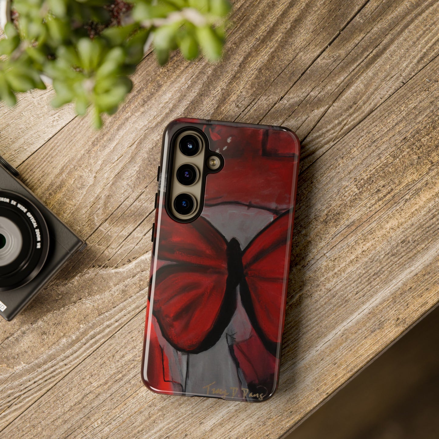 Red Butterfly Phone Case