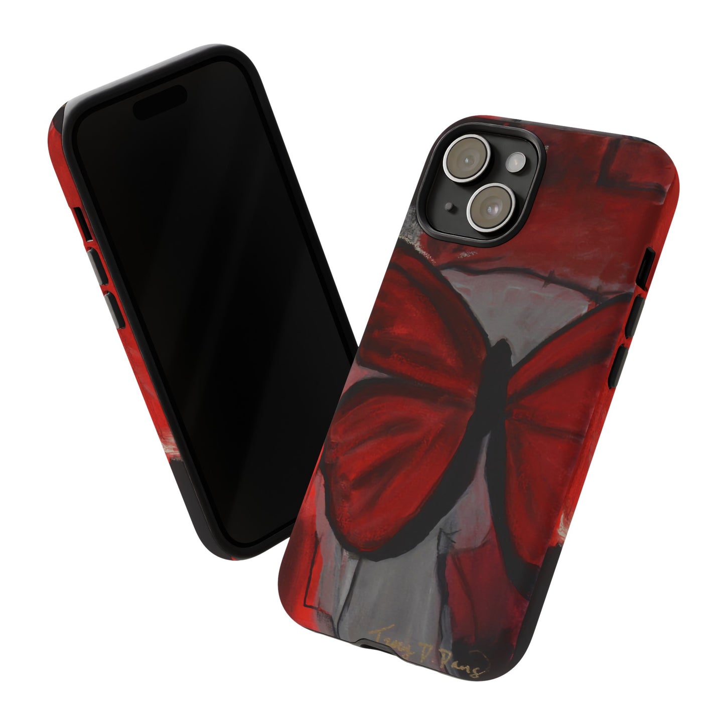 Red Butterfly Phone Case