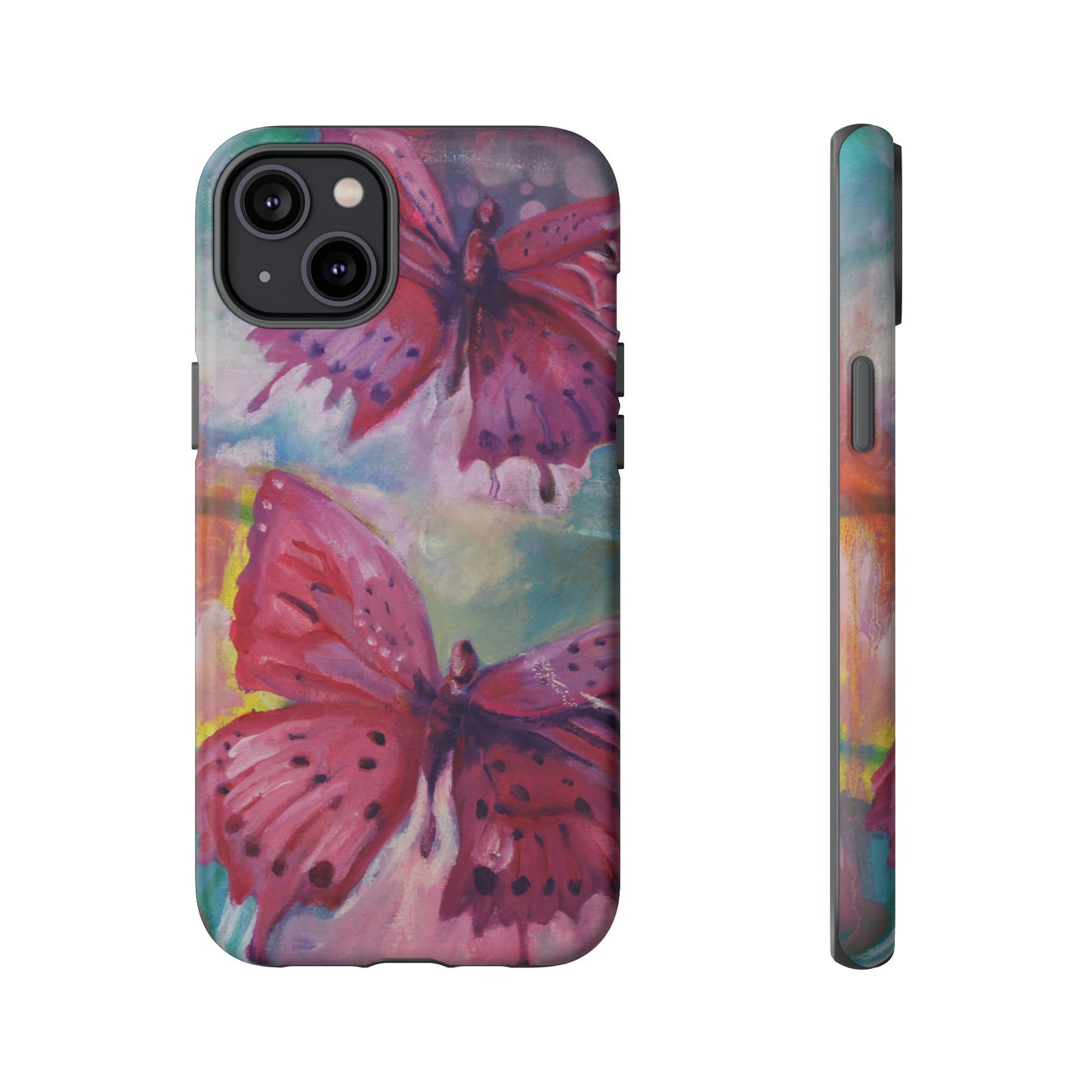 Pink Butterfly Case