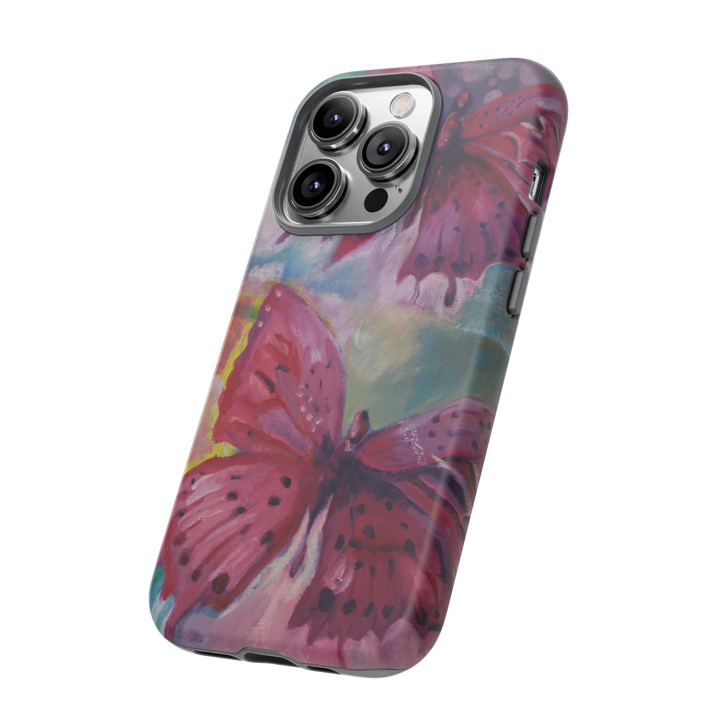 Pink Butterfly Case