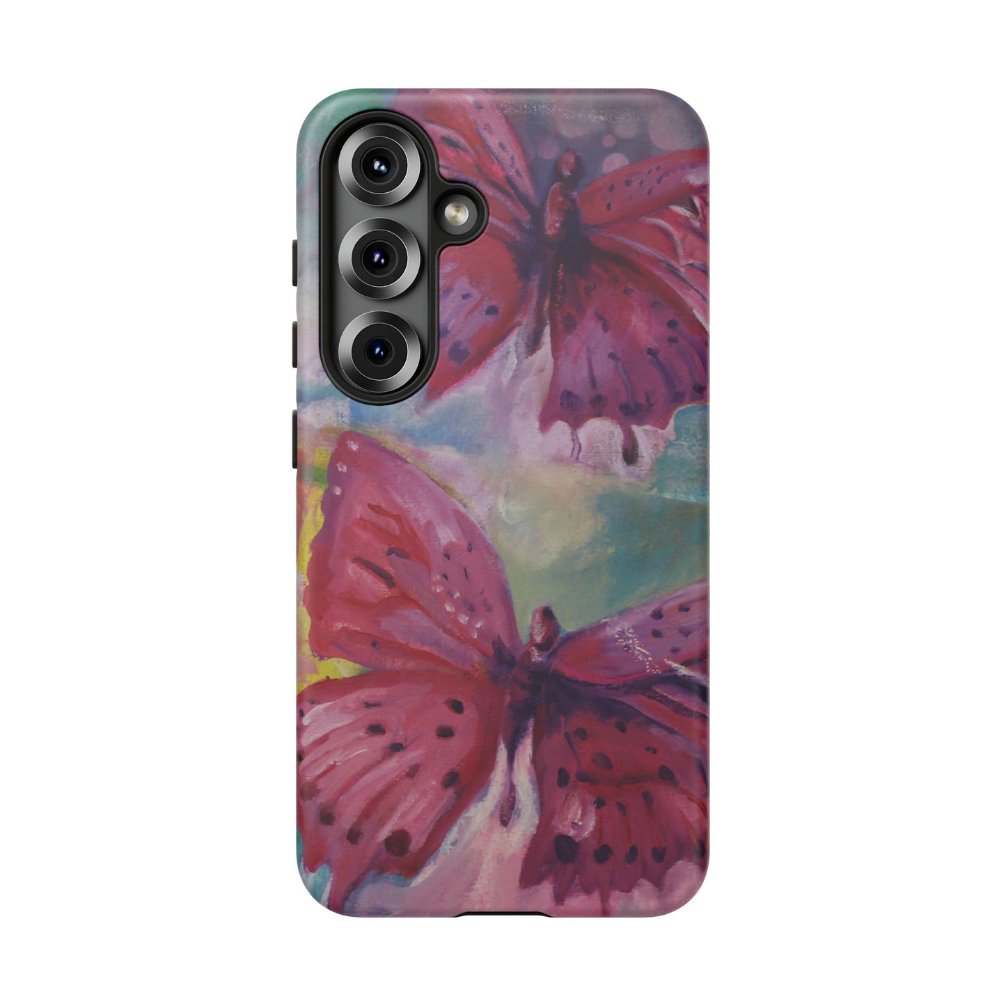 Pink Butterfly Case - Tough Cases, Cute Phone Cover, Nature Lover Gift, Vibrant