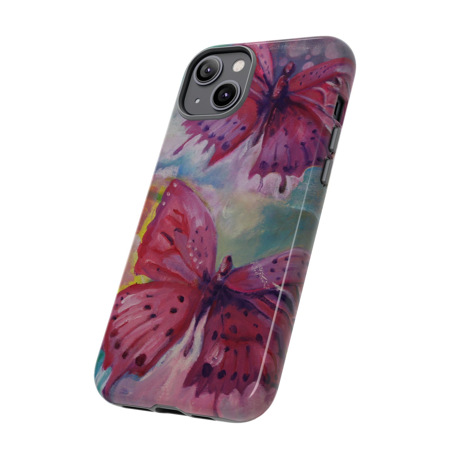 Pink Butterfly Case