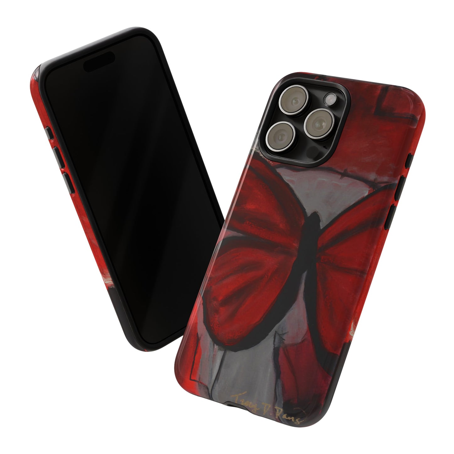 Red Butterfly Phone Case