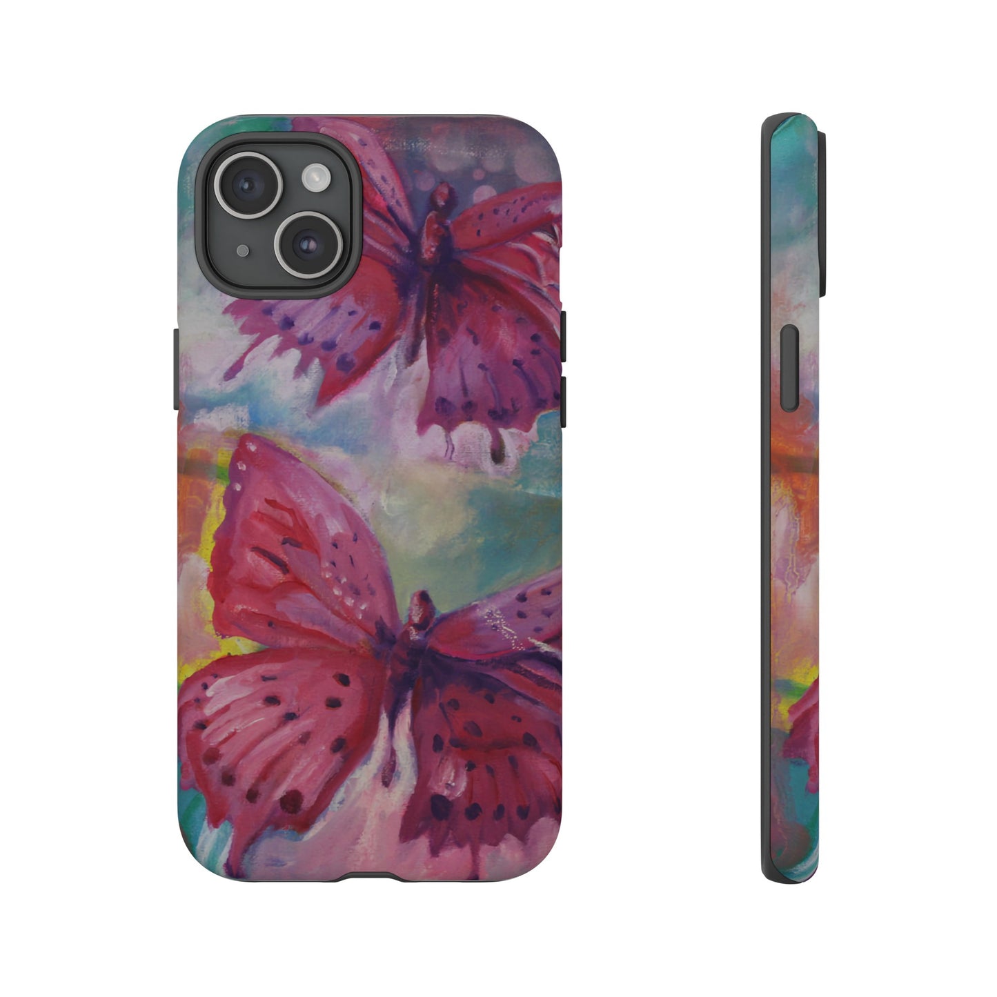 Pink Butterfly Case