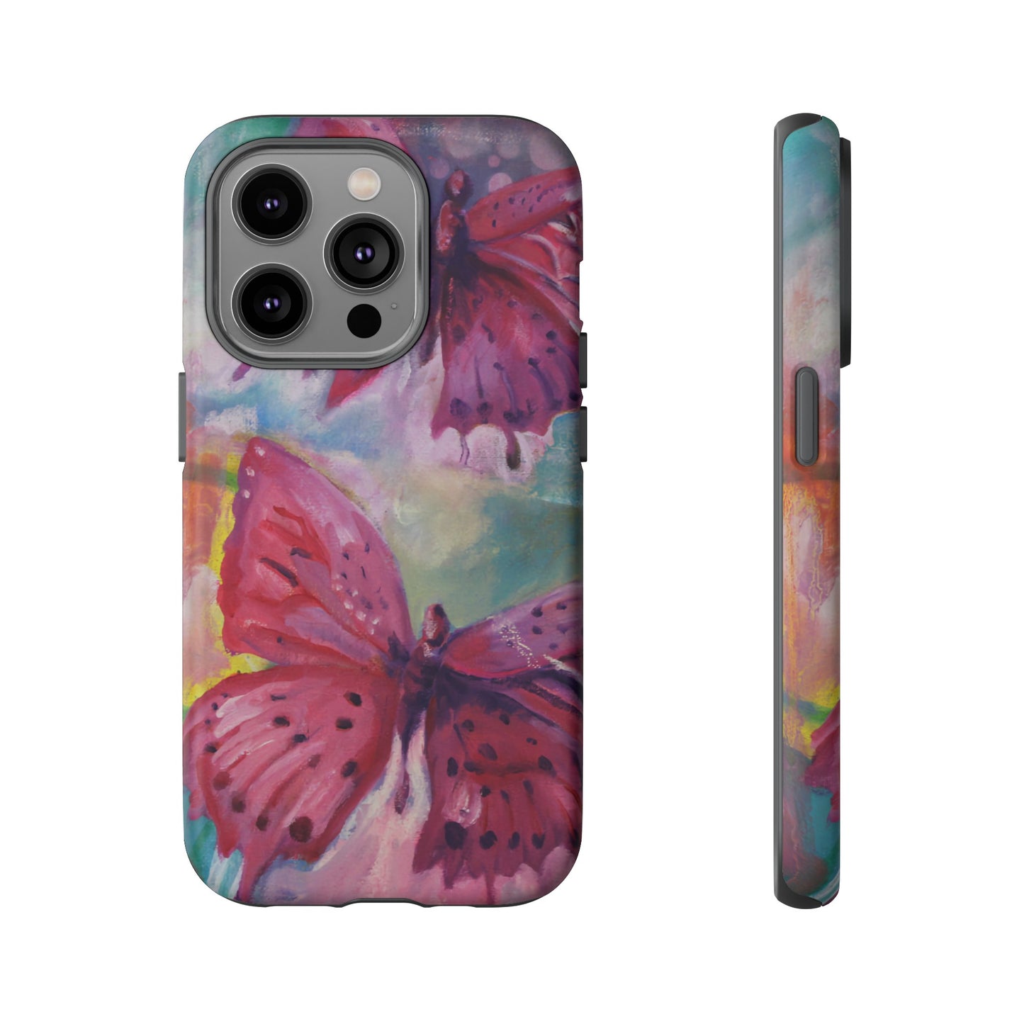 Pink Butterfly Case