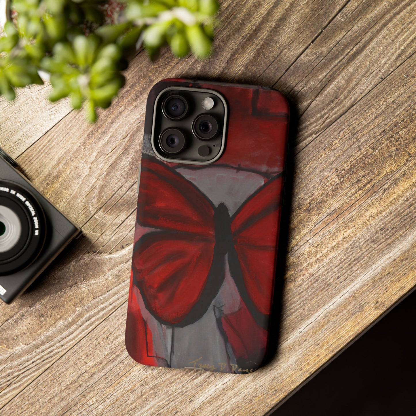 Red Butterfly Phone Case