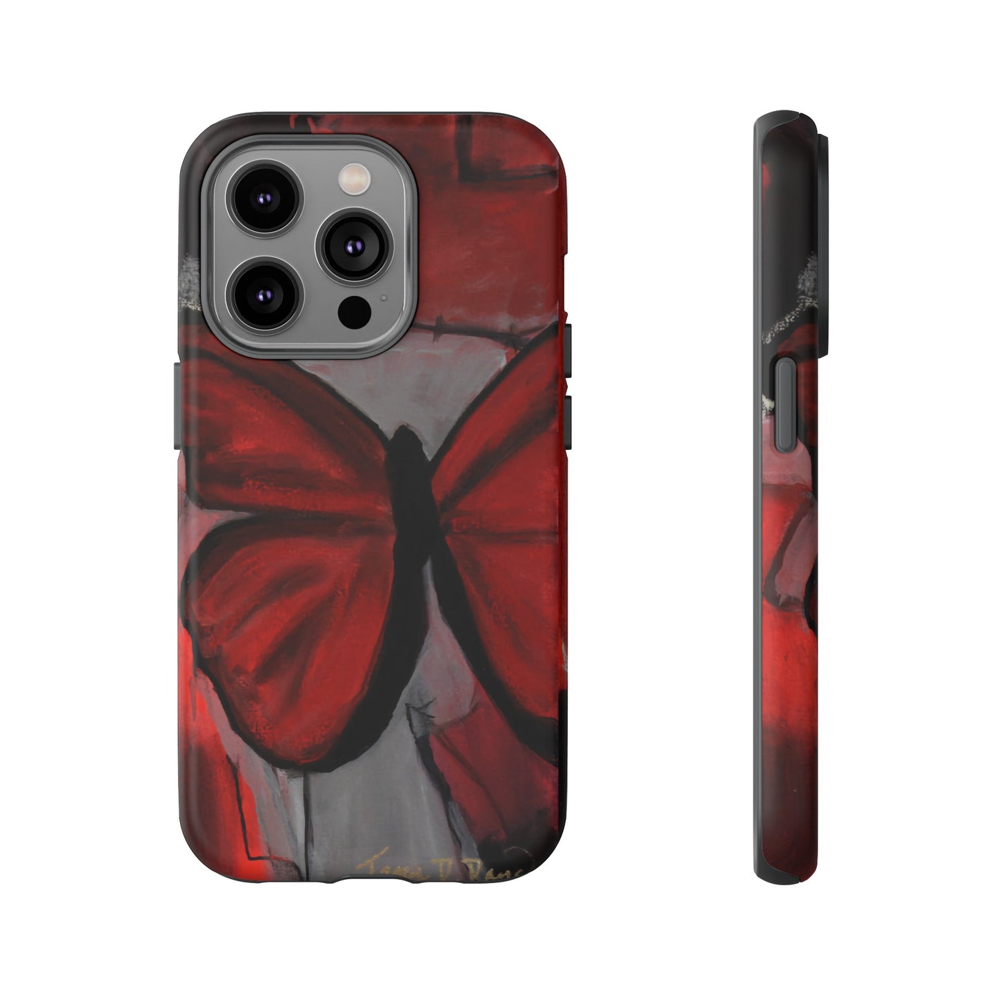 Red Butterfly Phone Case