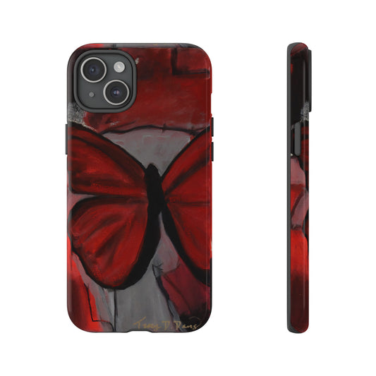 Red Butterfly Phone Case