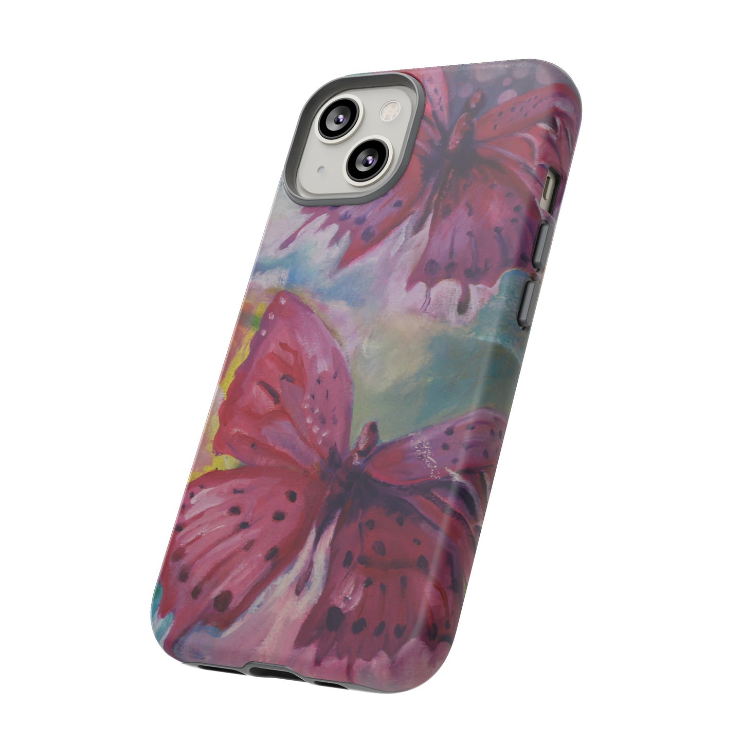 Pink Butterfly Case