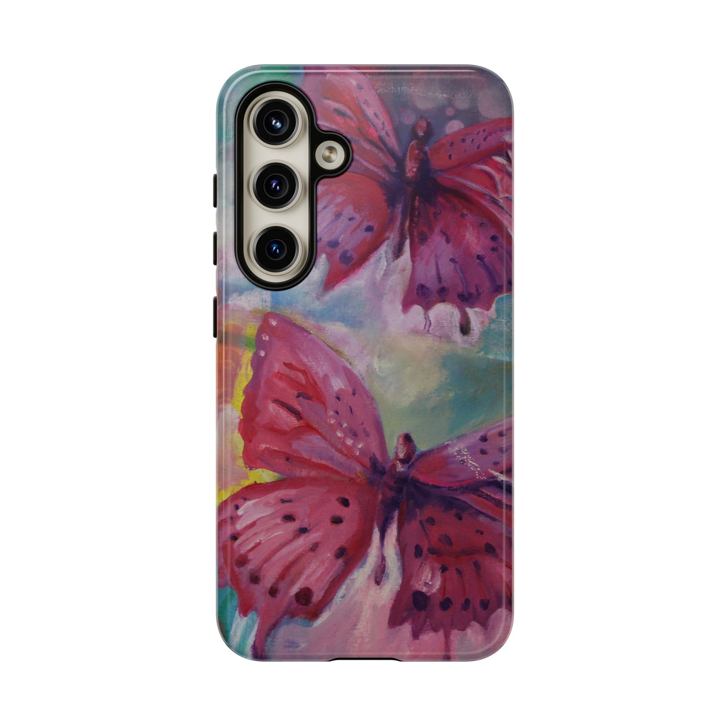 Pink Butterfly Case