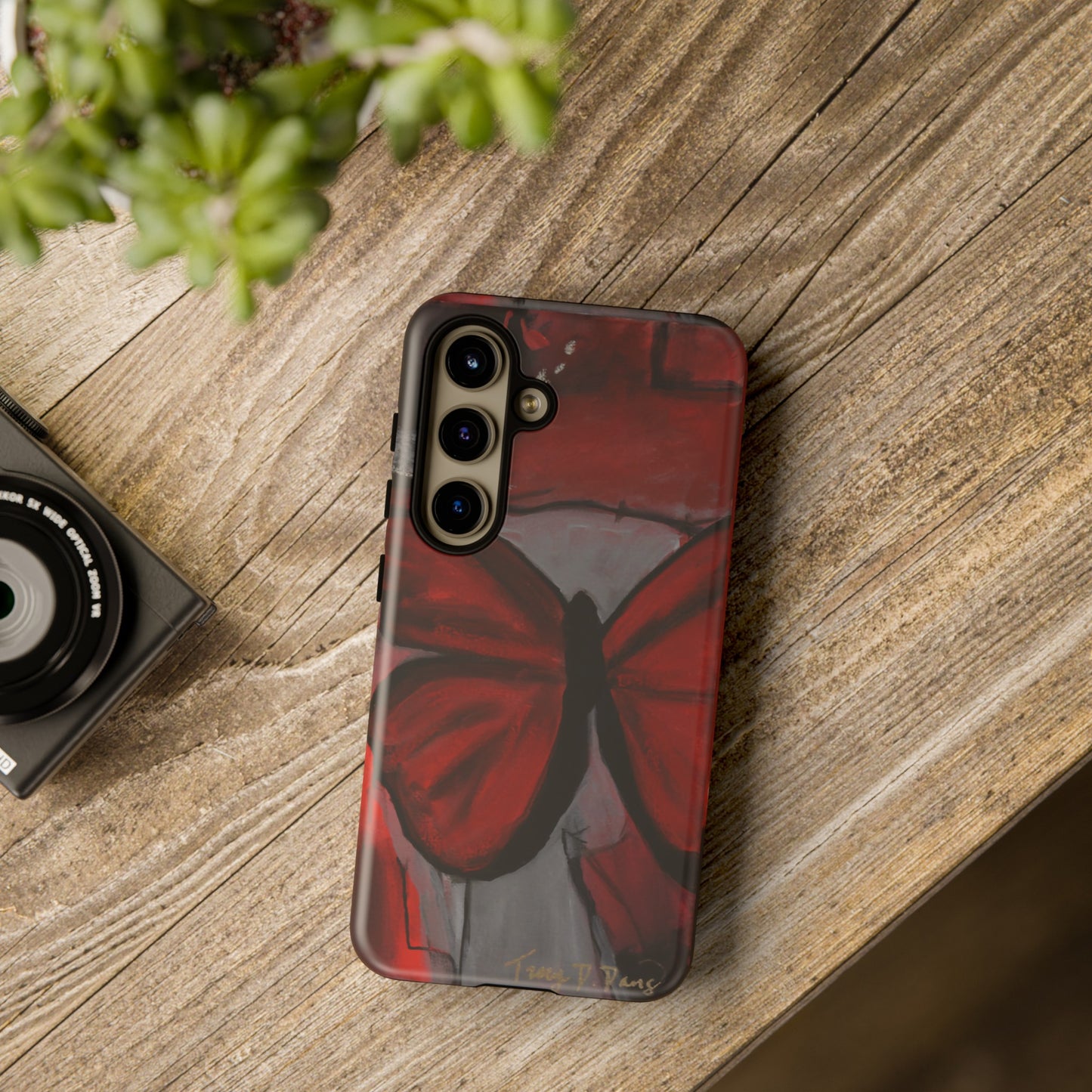 Red Butterfly Phone Case